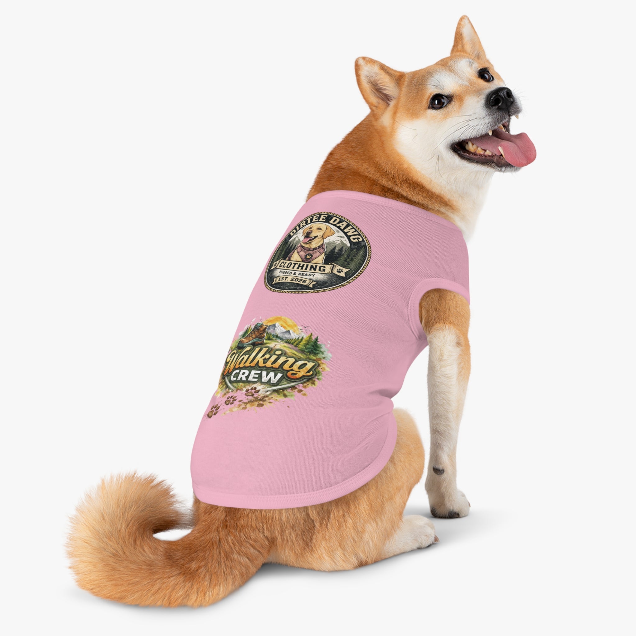 DAWG Sweater-Walking Crew Slogan