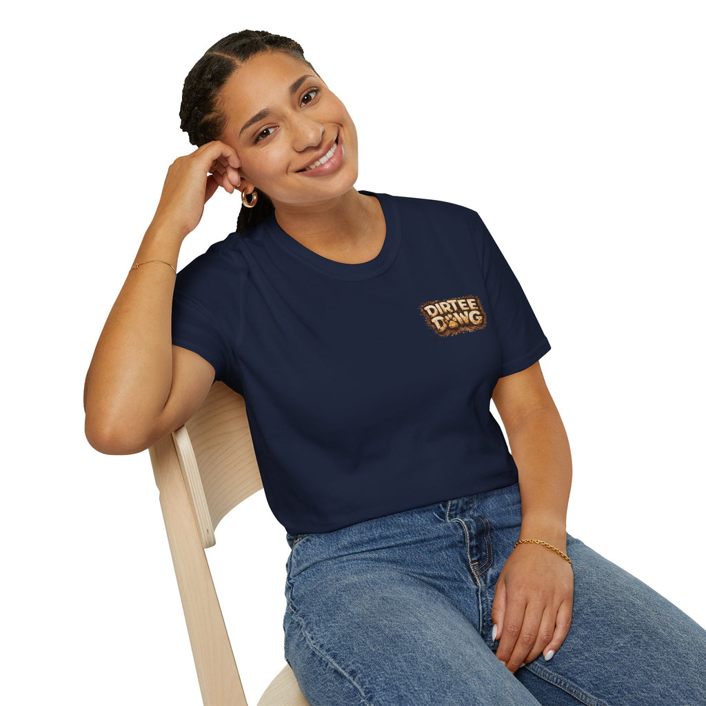 Slogan Tee 'Dog Walking Is A Team Sport' Graphic