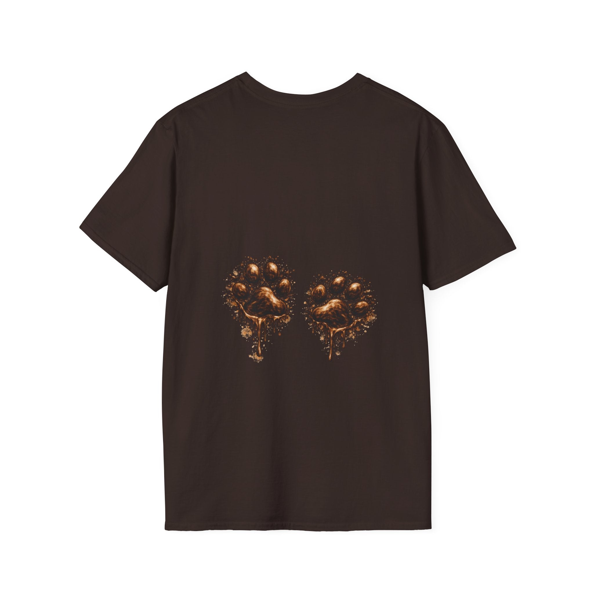 "DIRTY PAWS" Slogan Tee