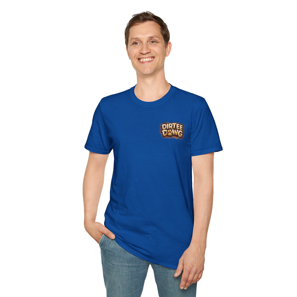 Slogan Tee 'Dog Walking Is A Team Sport' Graphic