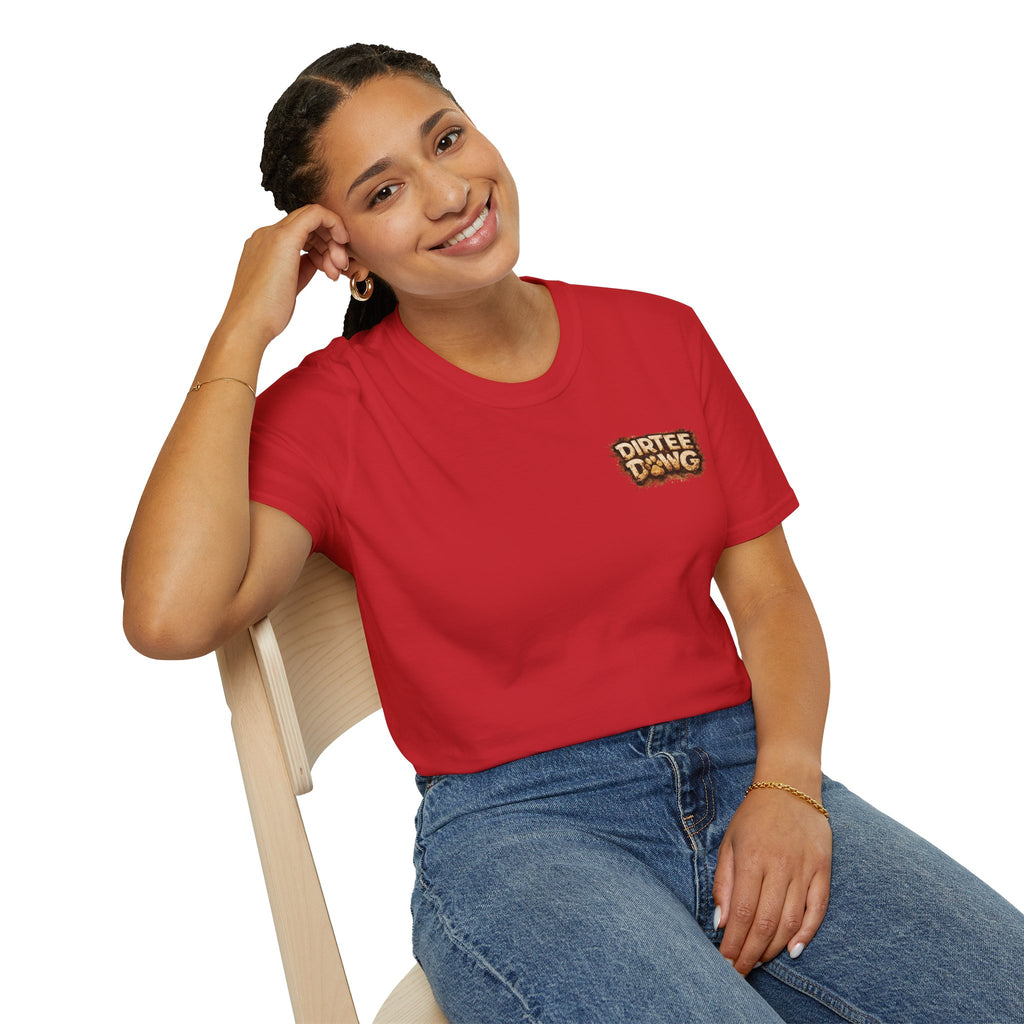 Slogan Tee 'Dog Walking Is A Team Sport' Graphic