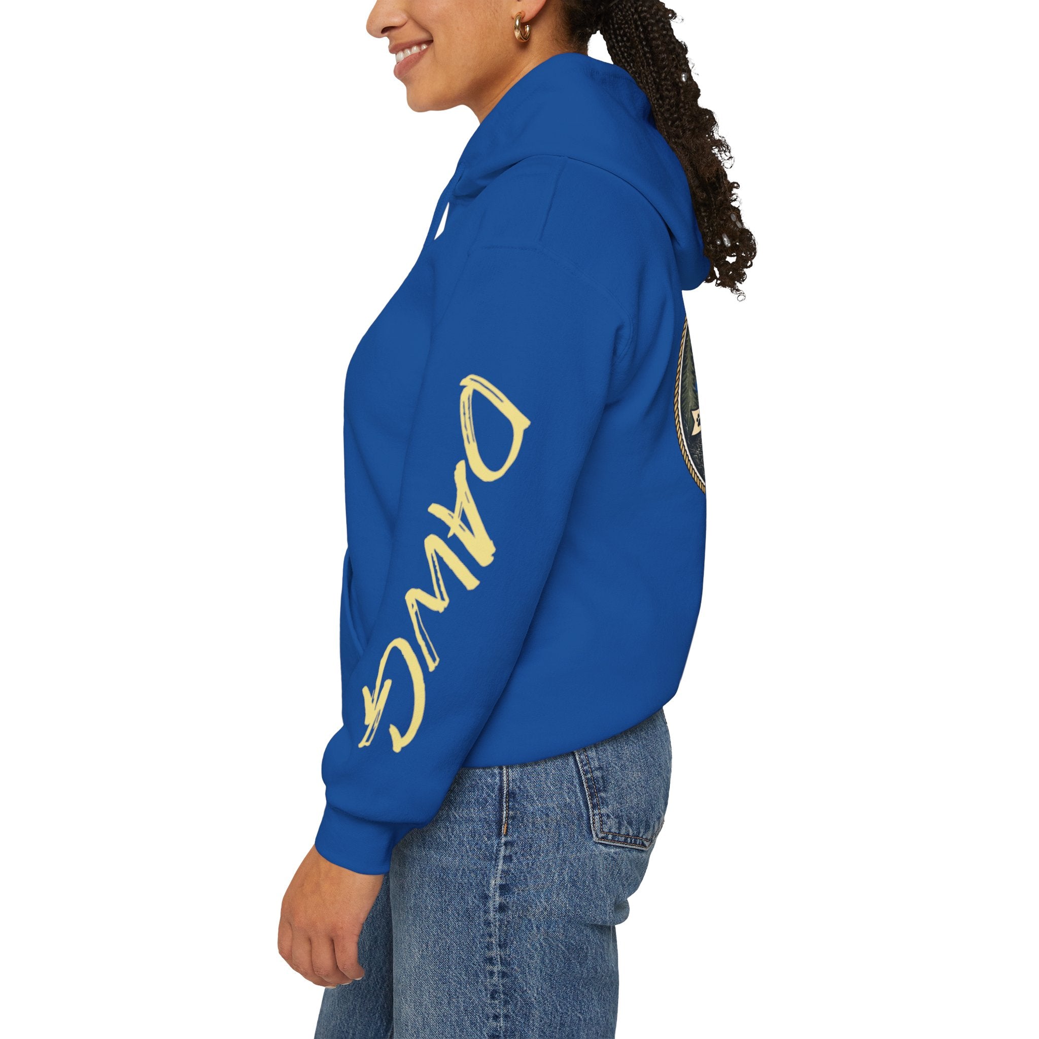 DIRTEE DAWG Logo & Sleeve Print Hoodie
