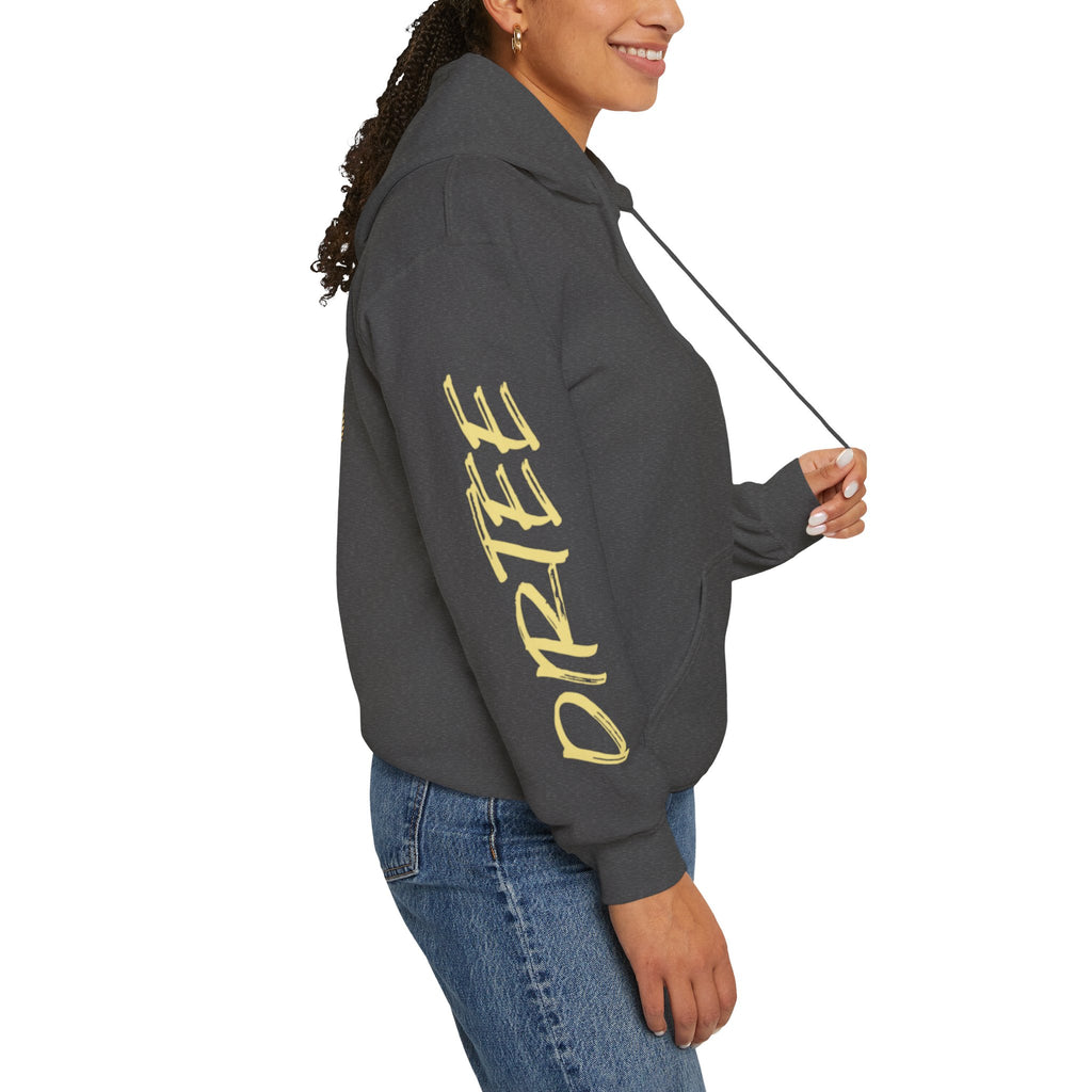 DIRTEE DAWG Logo & Sleeve Print Hoodie