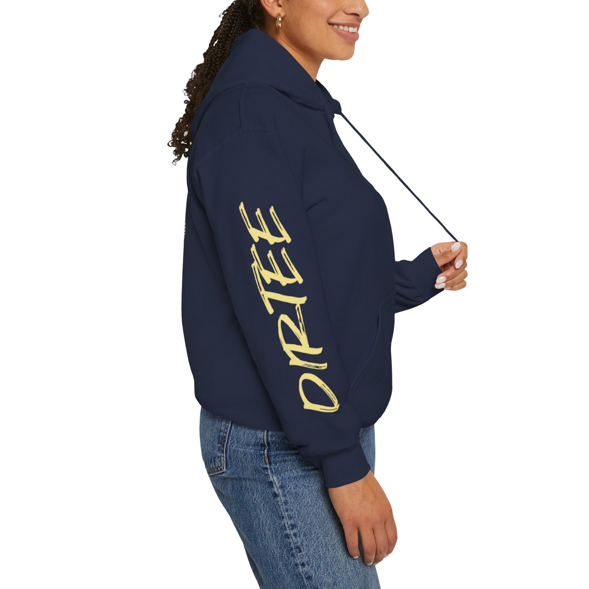 DIRTEE DAWG Logo & Sleeve Print Hoodie