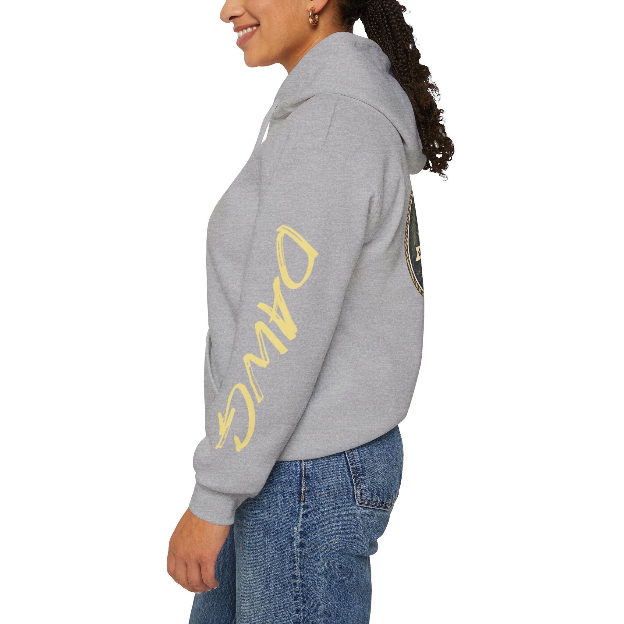 DIRTEE DAWG Logo & Sleeve Print Hoodie