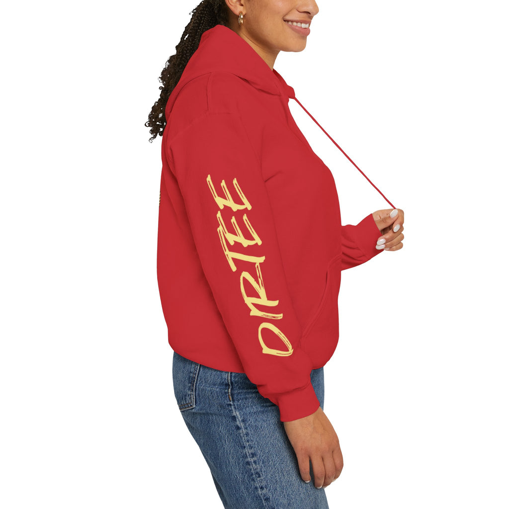DIRTEE DAWG Logo & Sleeve Print Hoodie