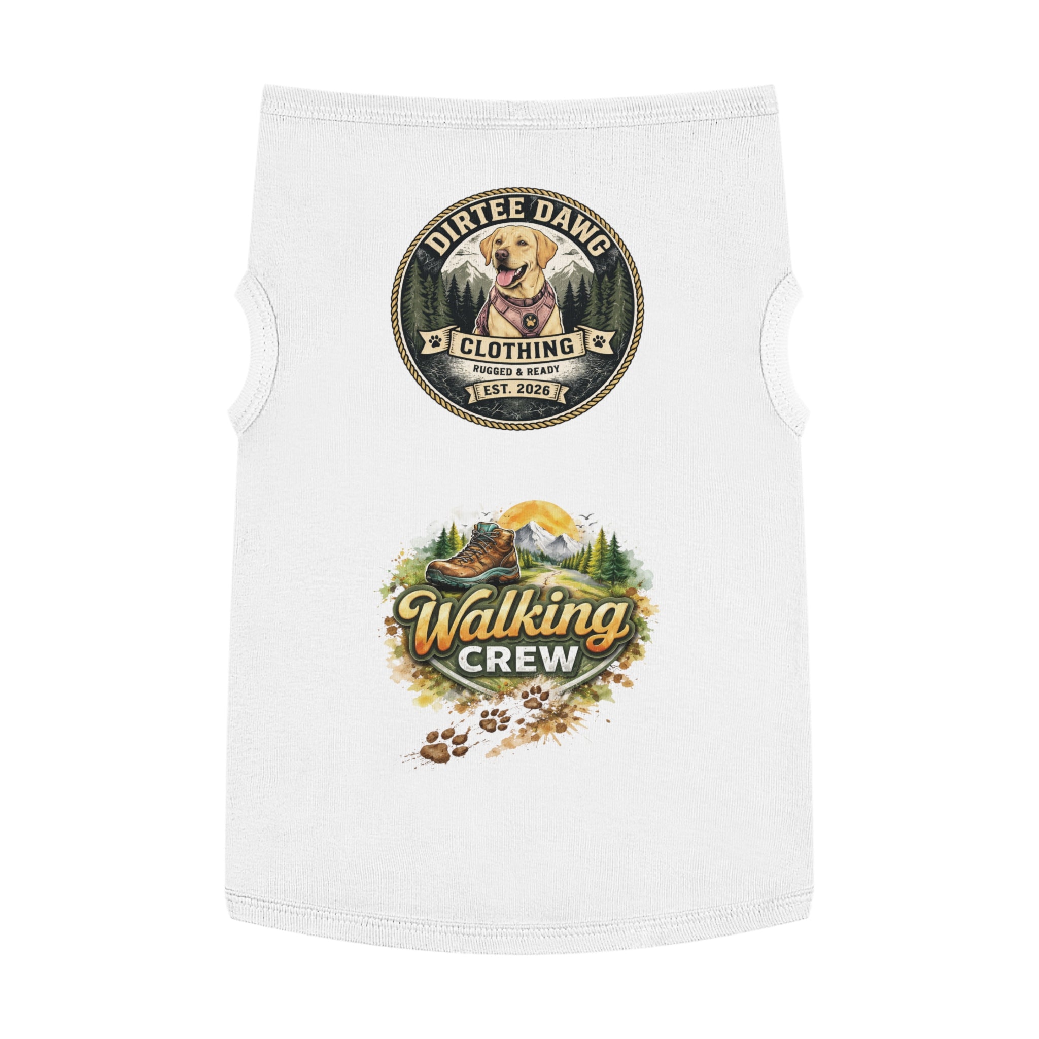 DAWG Sweater-Walking Crew Slogan