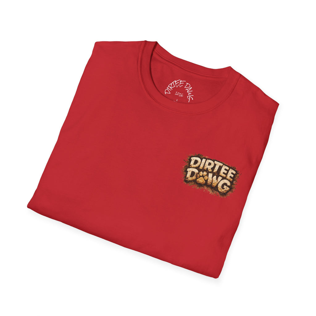 Slogan Tee 'Dog Walking Is A Team Sport' Graphic