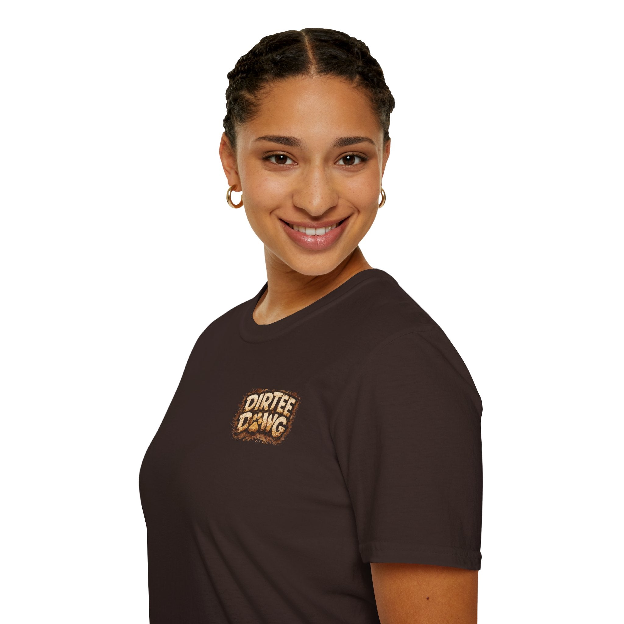 Slogan Tee 'Dog Walking Is A Team Sport' Graphic