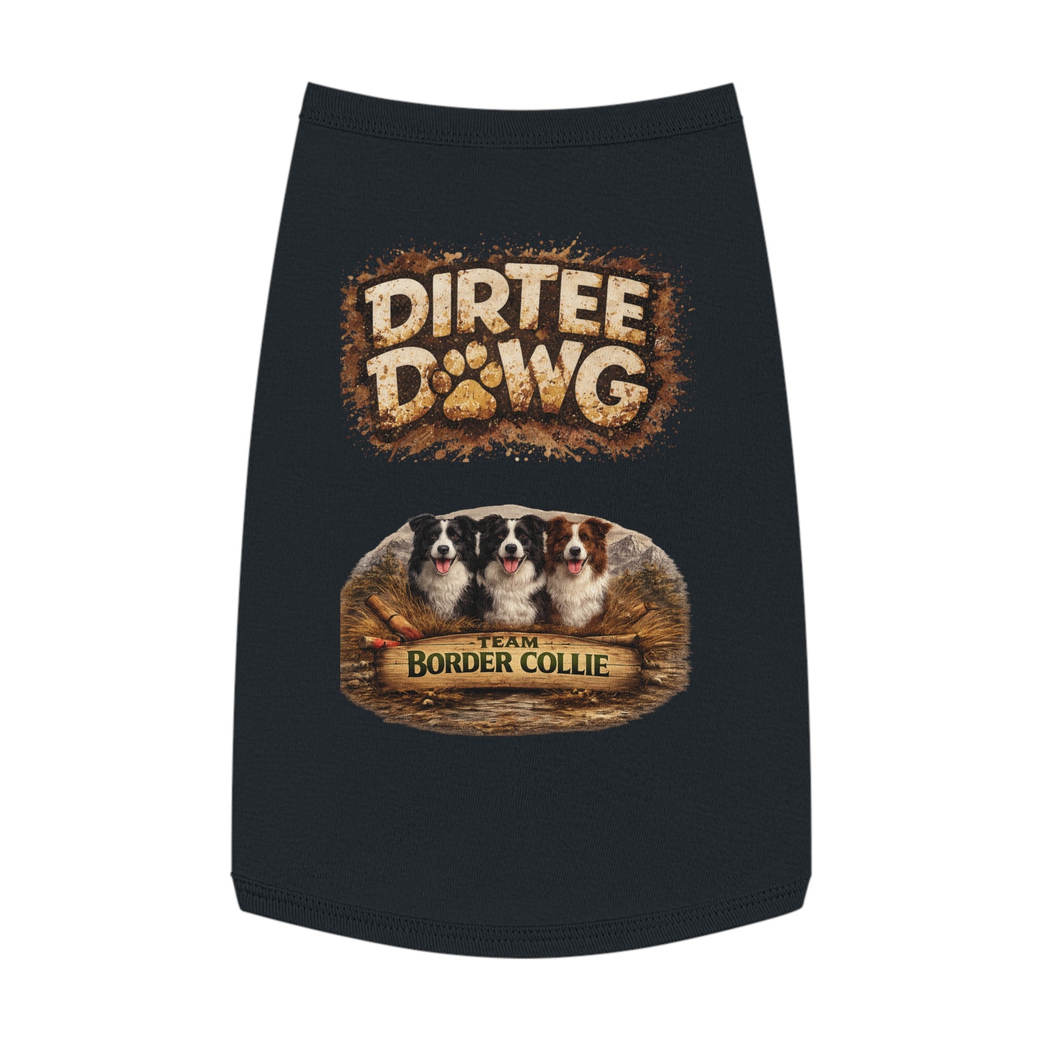 Dirtee Dawg  — Team Border  Collie Sweater