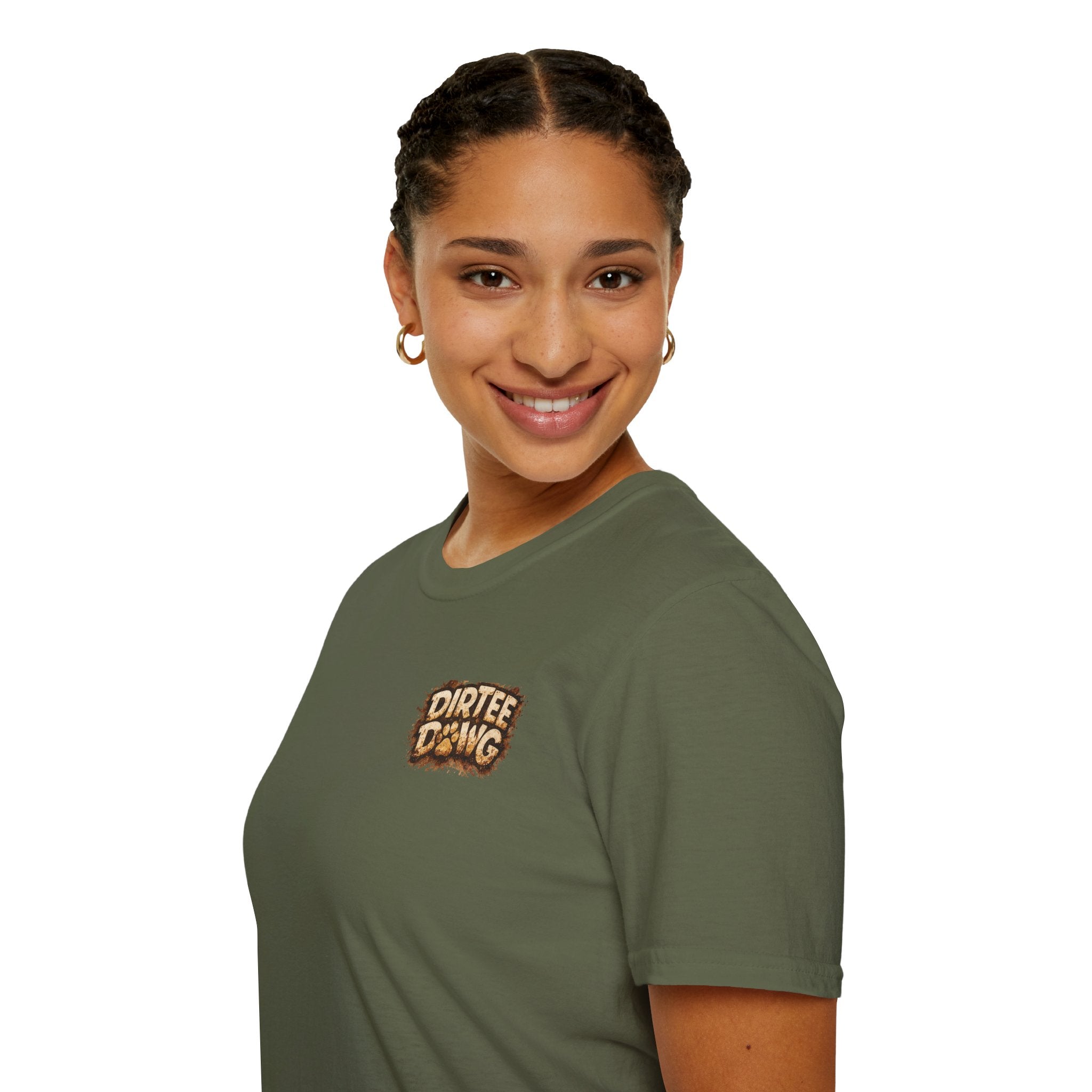 Slogan Tee 'Dog Walking Is A Team Sport' Graphic