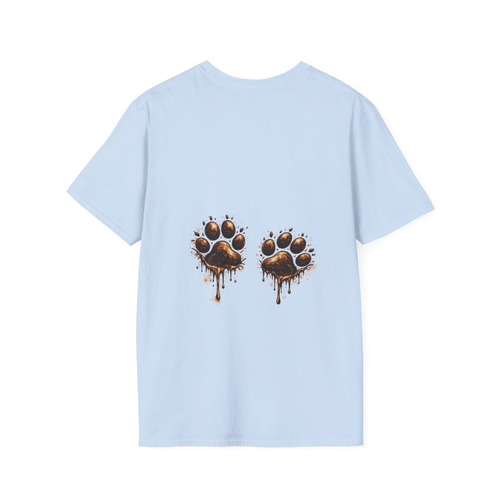 "DIRTY PAWS" Slogan Tee