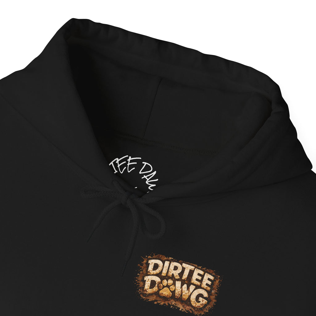 DIRTEE DAWG Logo & Sleeve Print Hoodie