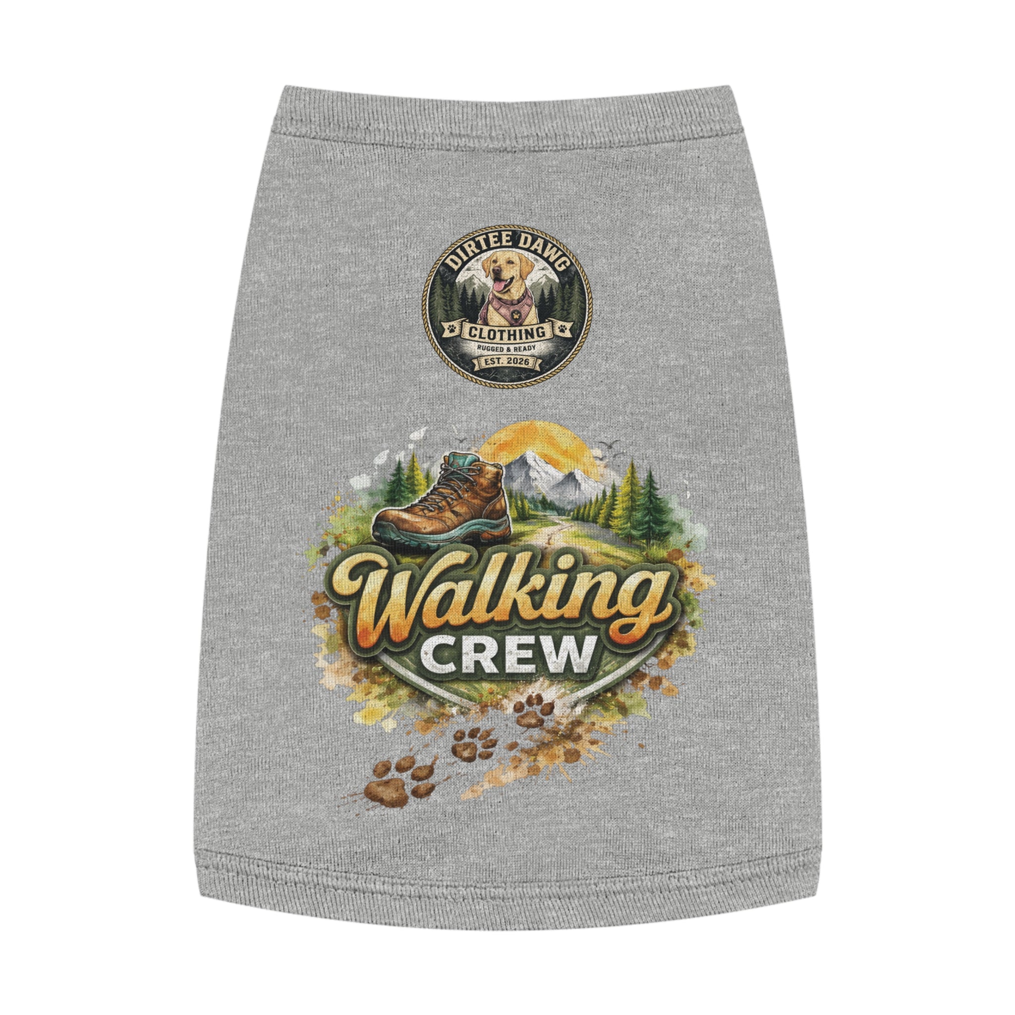DAWG Sweater-Walking Crew Slogan