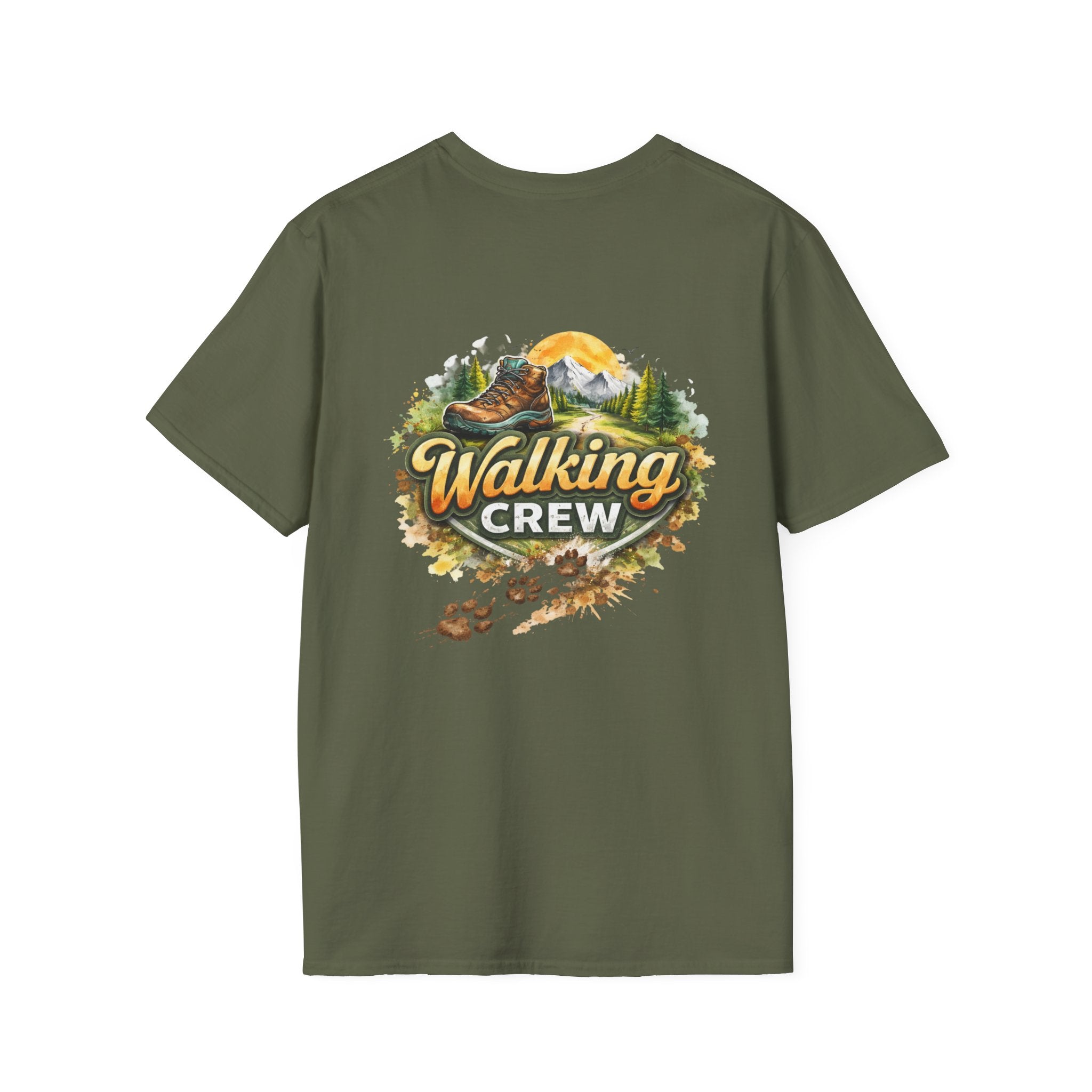Slogan Tee — DIRTEE DAWG "Walking Crew"