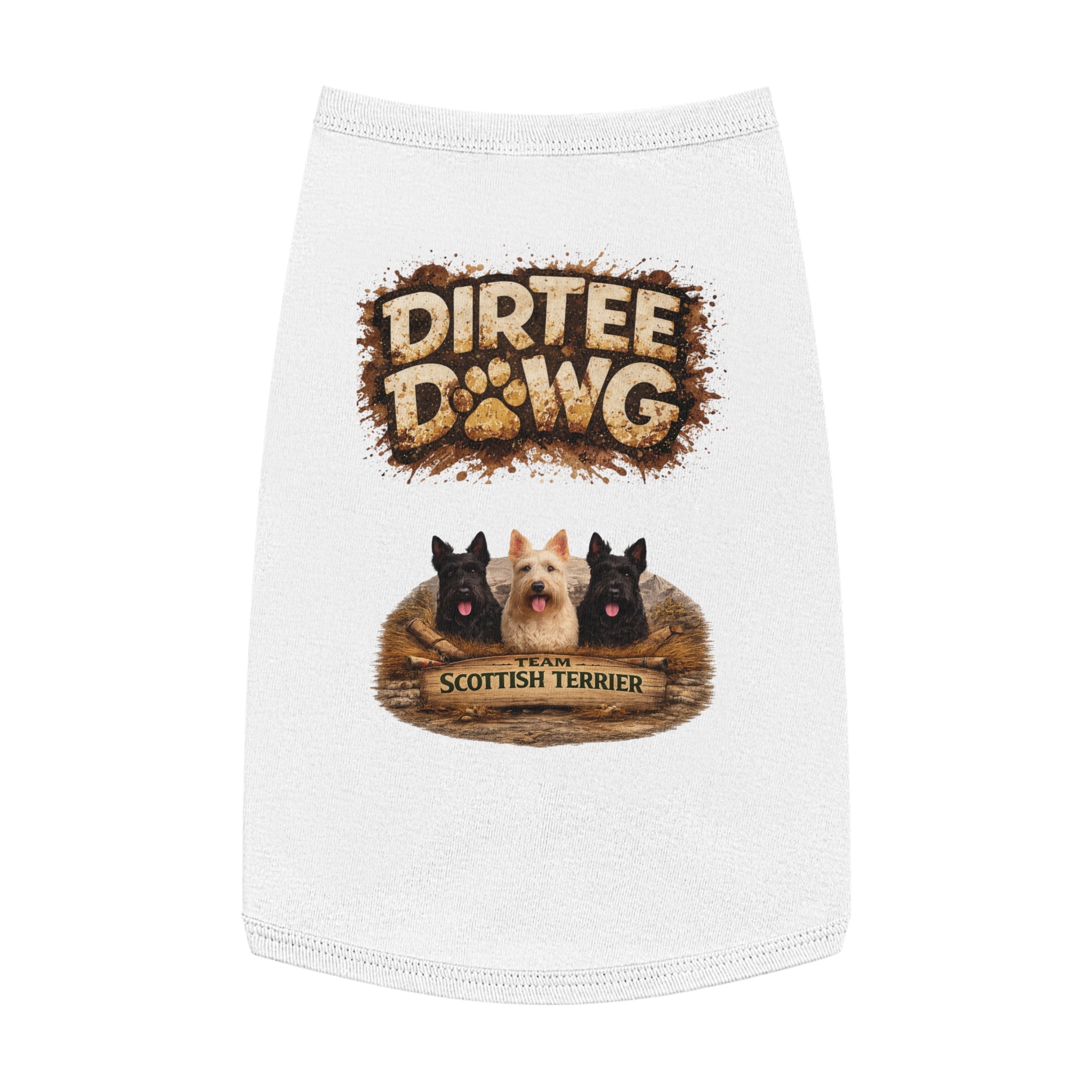Dirtee Dawg Sweater Scottish Terrier