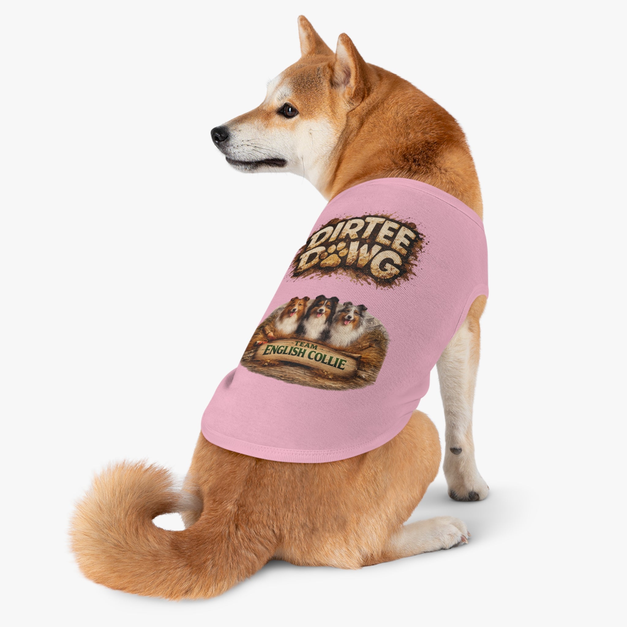 Dirtee Dawg Sweater  English Collie