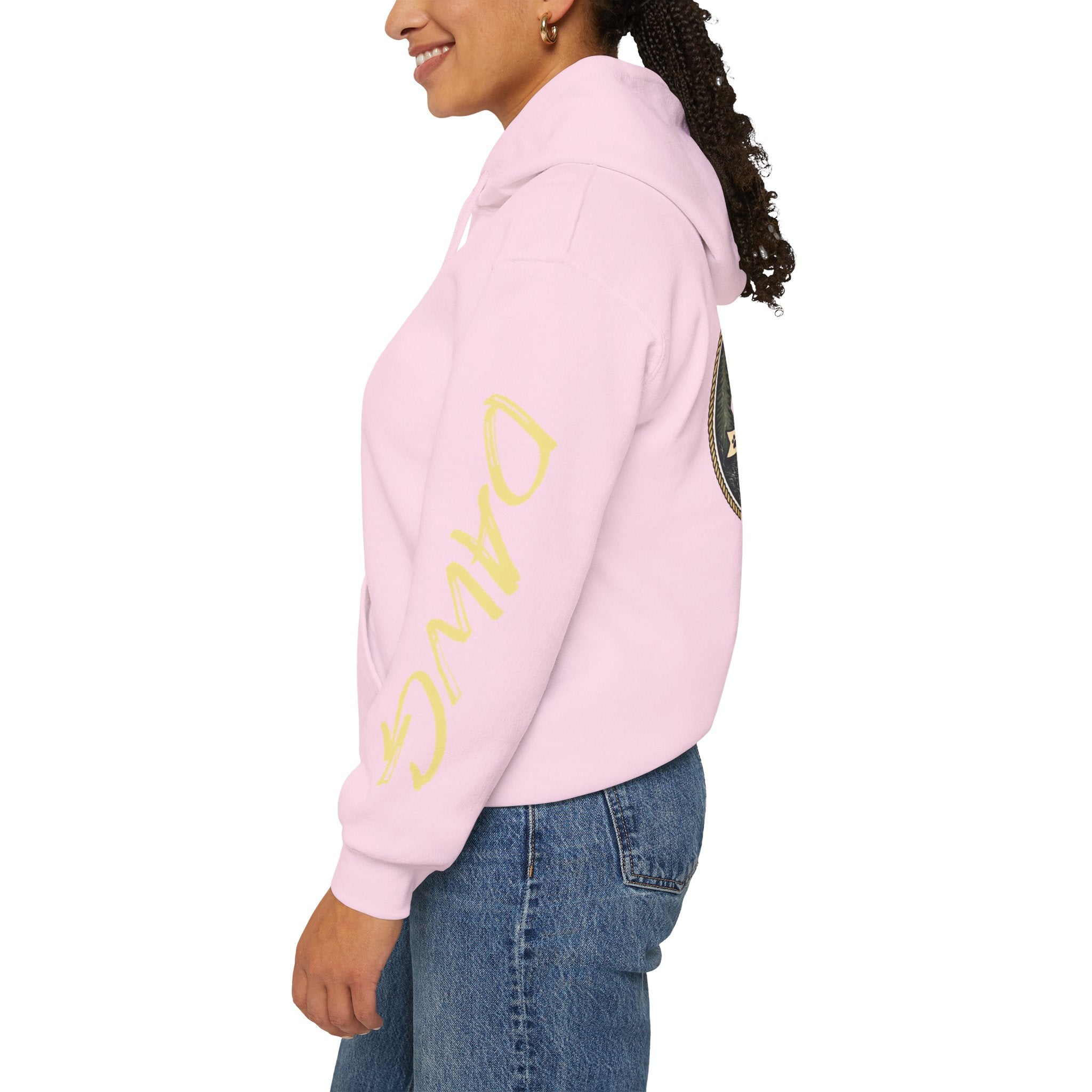 DIRTEE DAWG Logo & Sleeve Print Hoodie