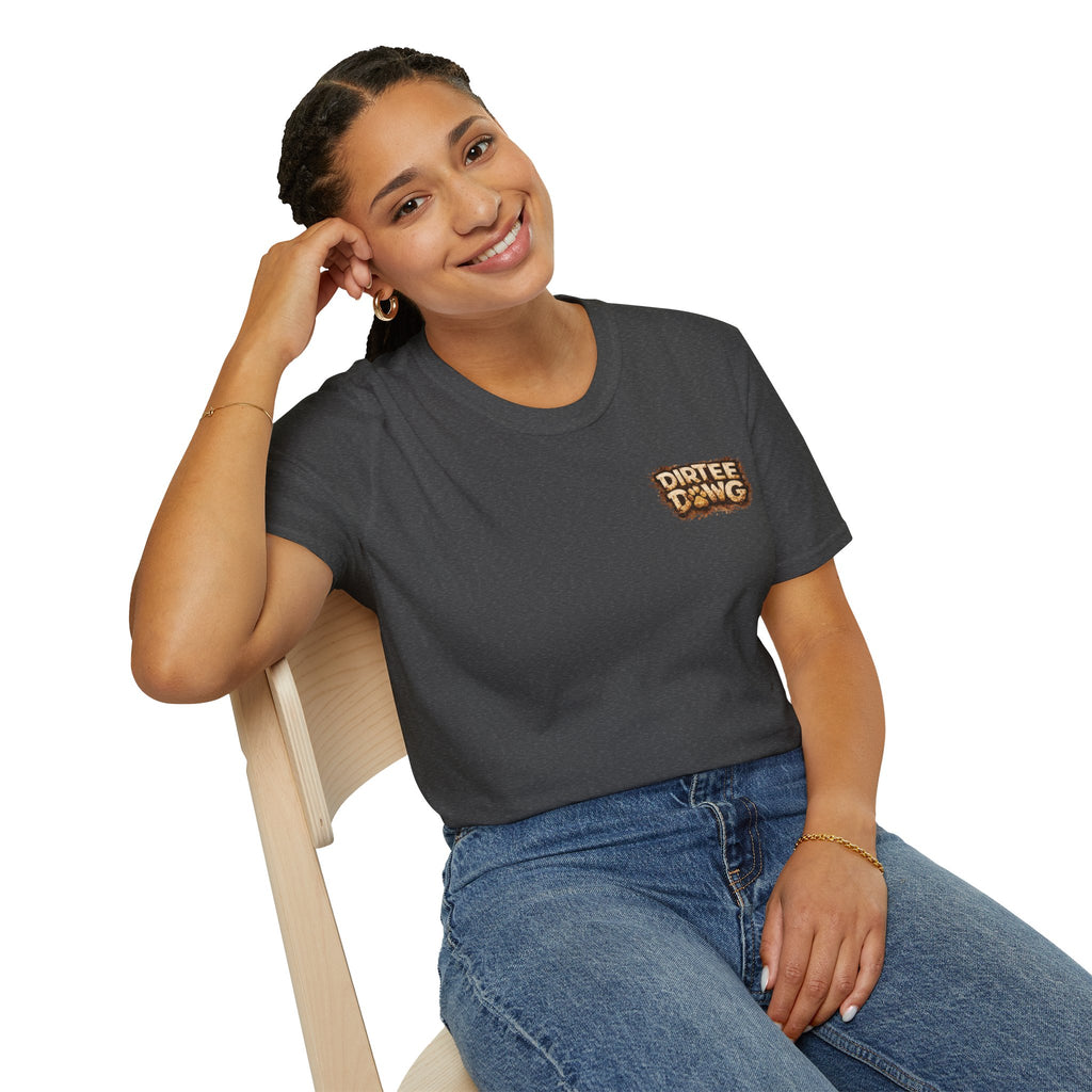 Slogan Tee 'Dog Walking Is A Team Sport' Graphic