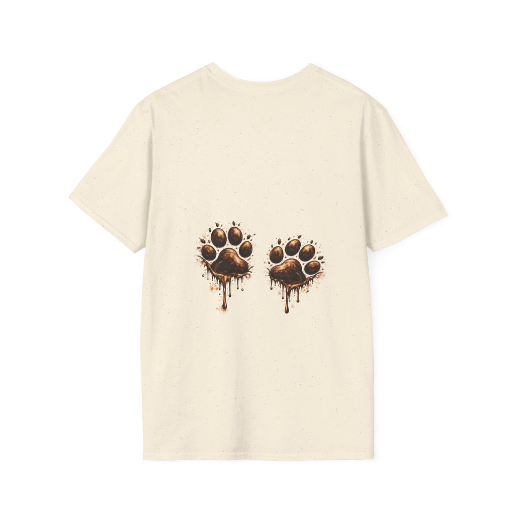 "DIRTY PAWS" Slogan Tee