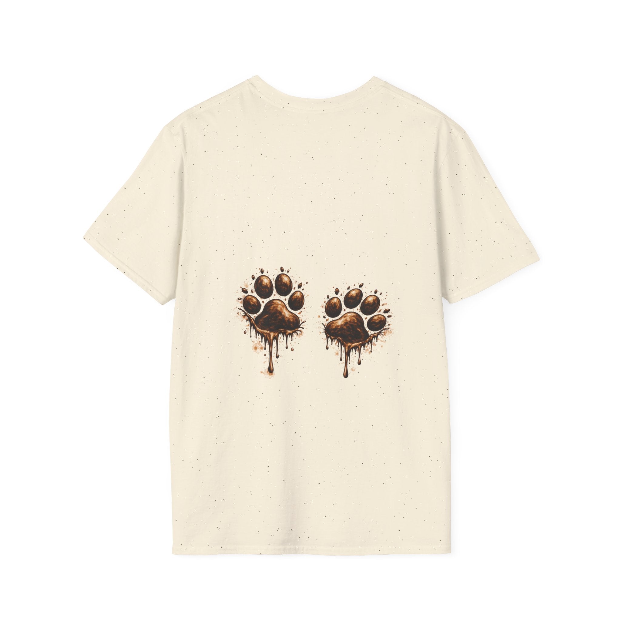"DIRTY PAWS" Slogan Tee