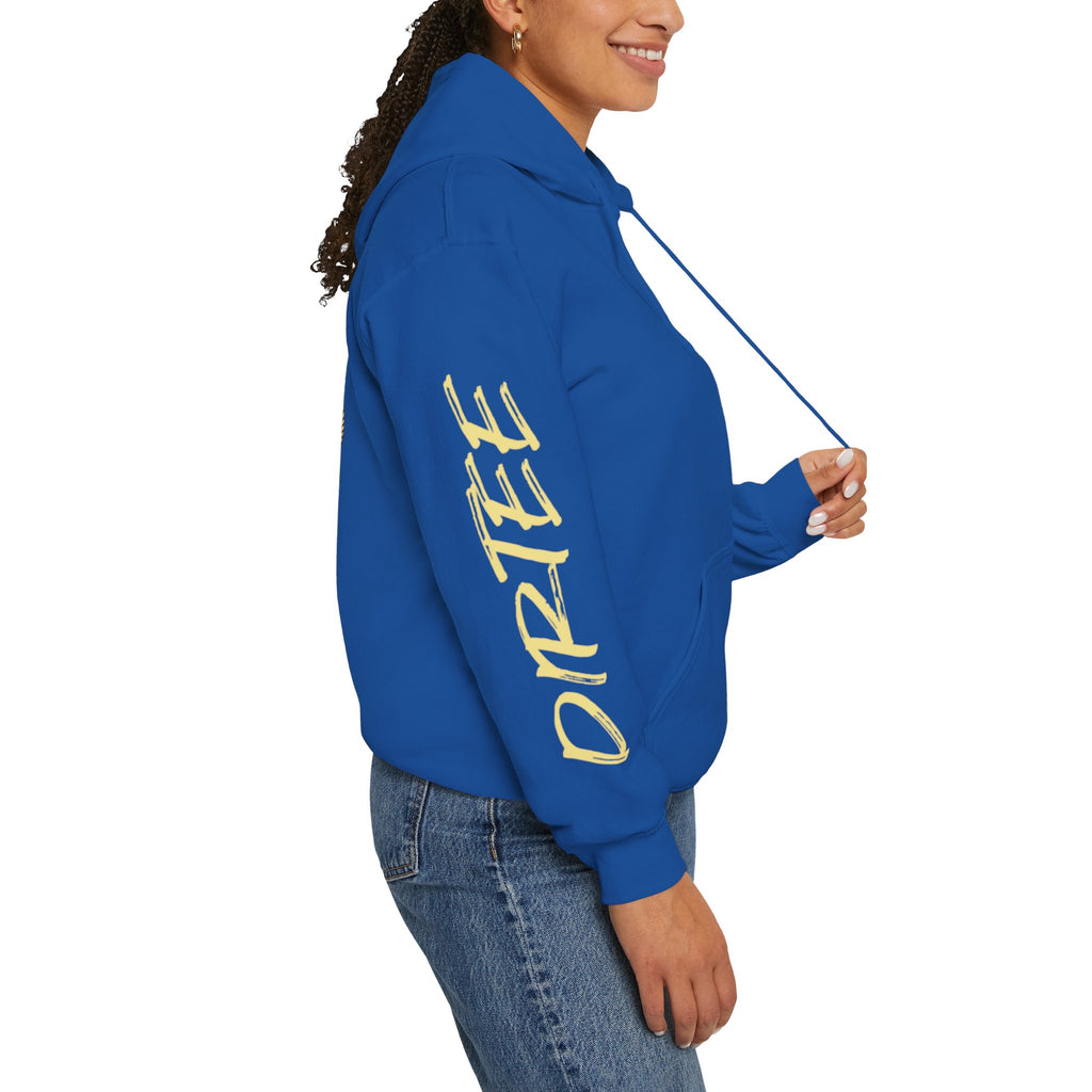 DIRTEE DAWG Logo & Sleeve Print Hoodie