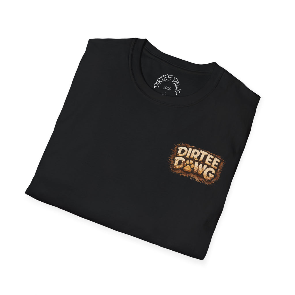 Slogan Tee 'Dog Walking Is A Team Sport' Graphic
