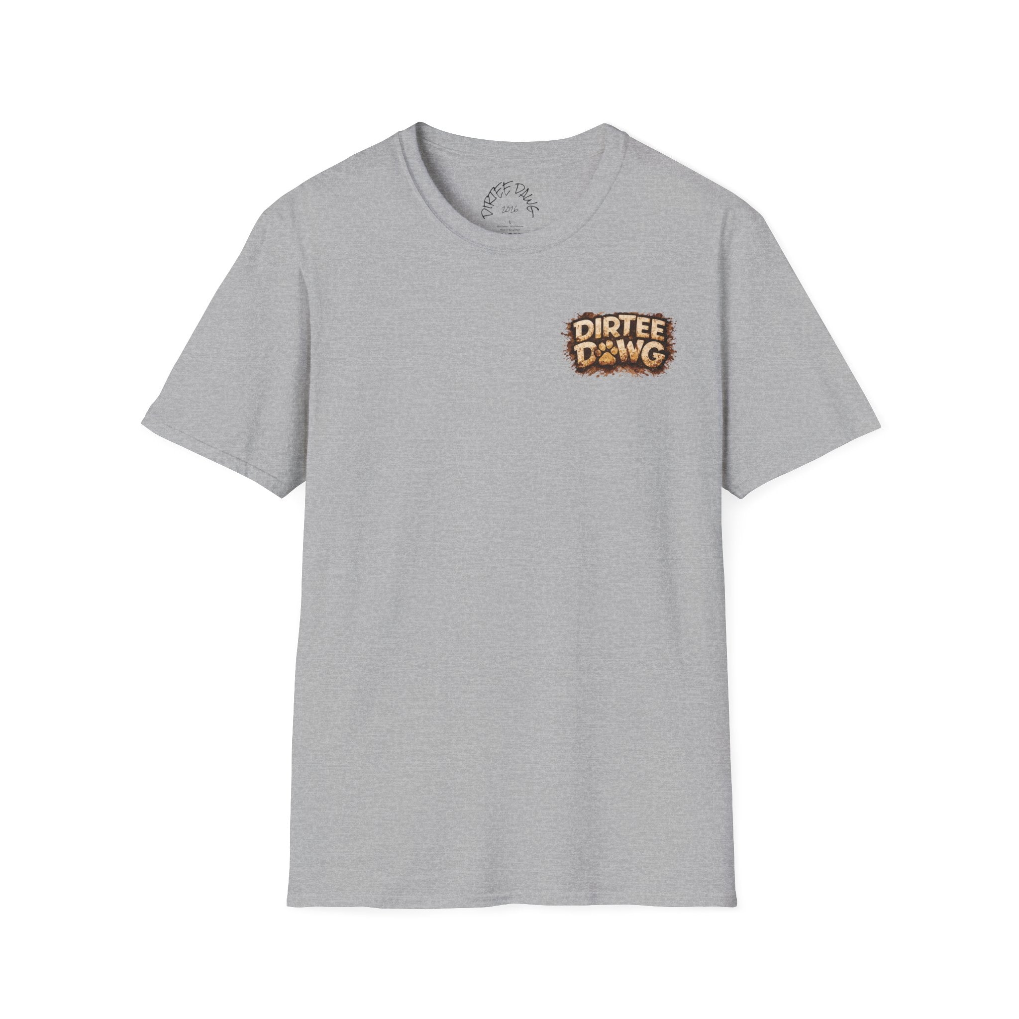 Slogan Tee "PAWS, BREATHE, LEAD" Graphic