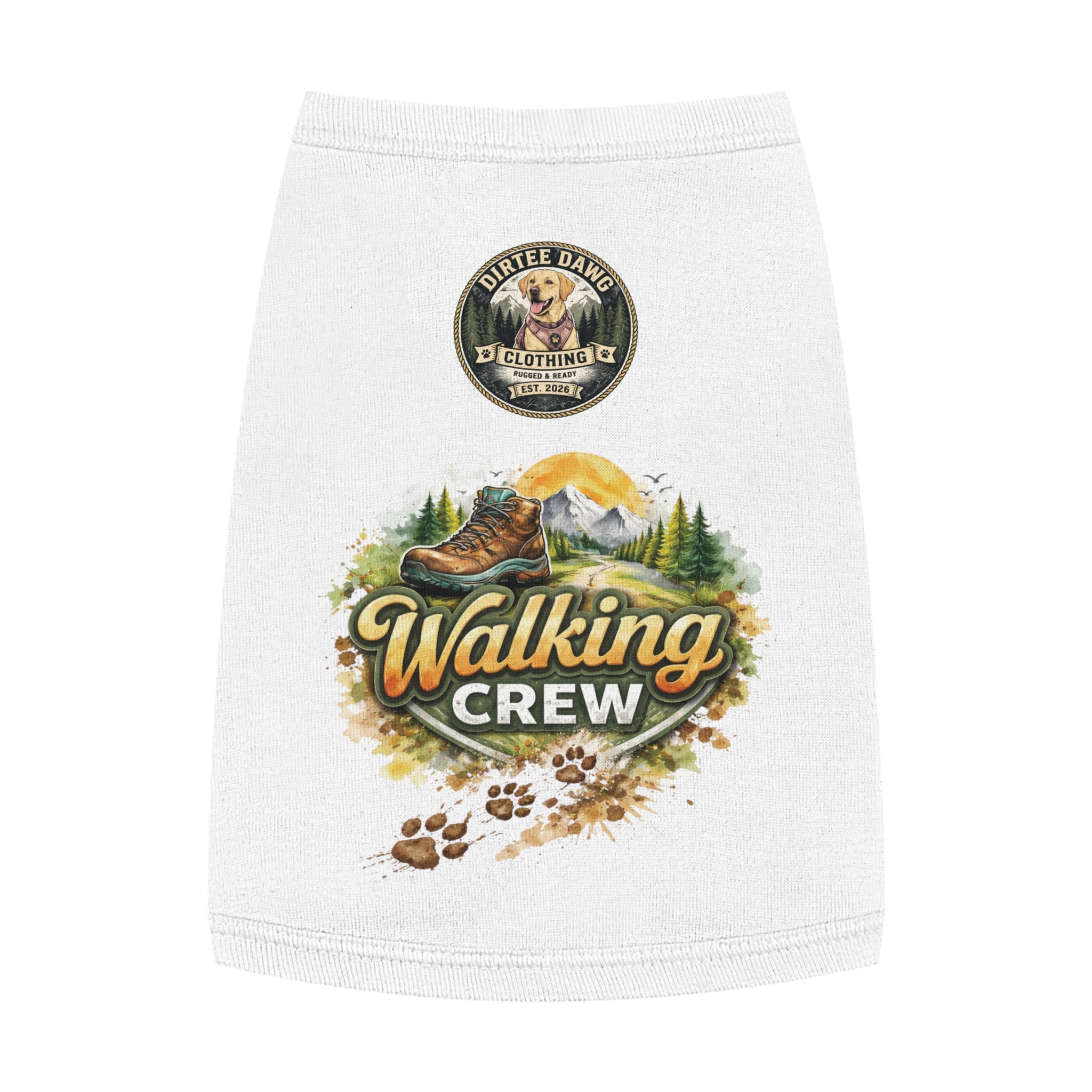 DAWG Sweater-Walking Crew Slogan