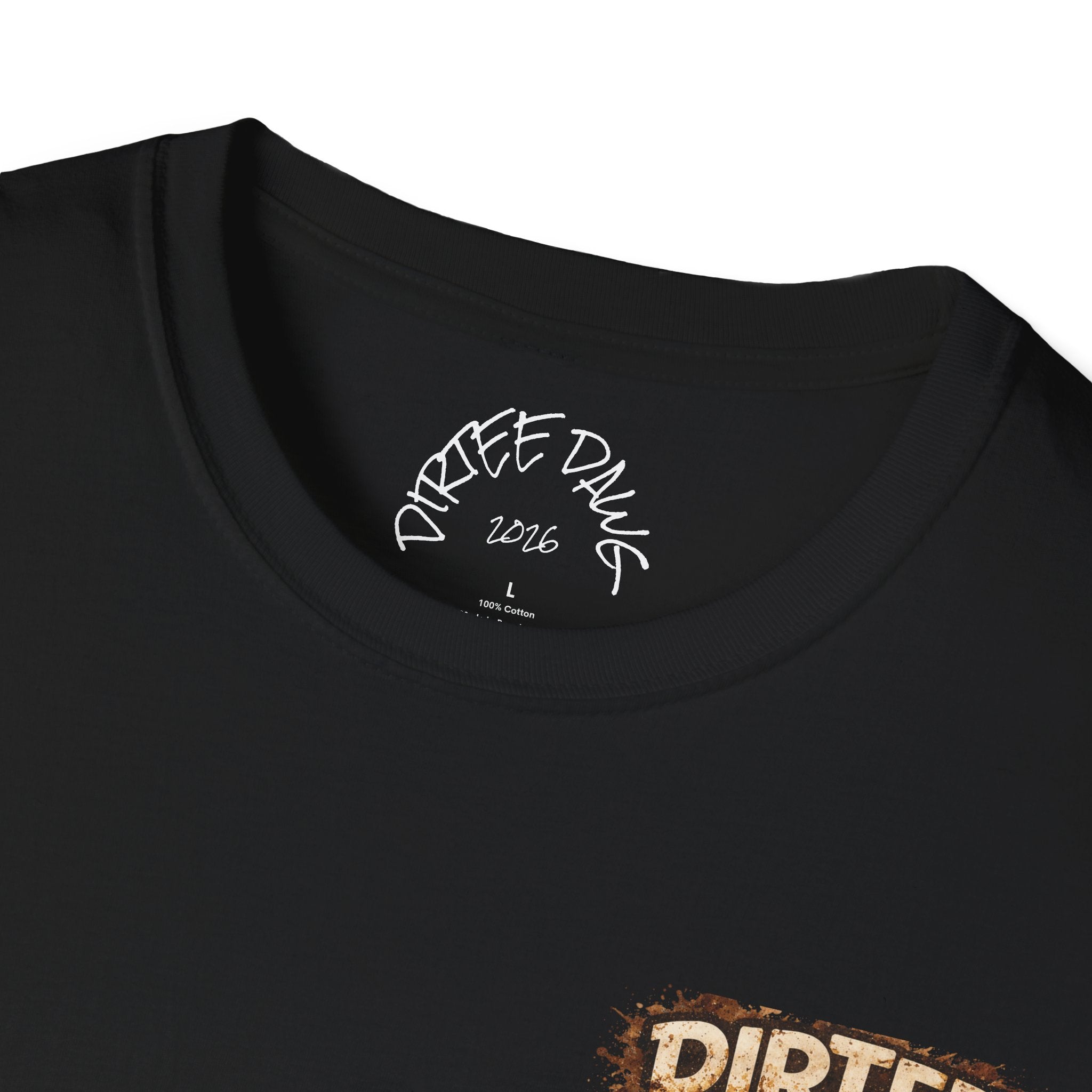 "DIRTY PAWS" Slogan Tee