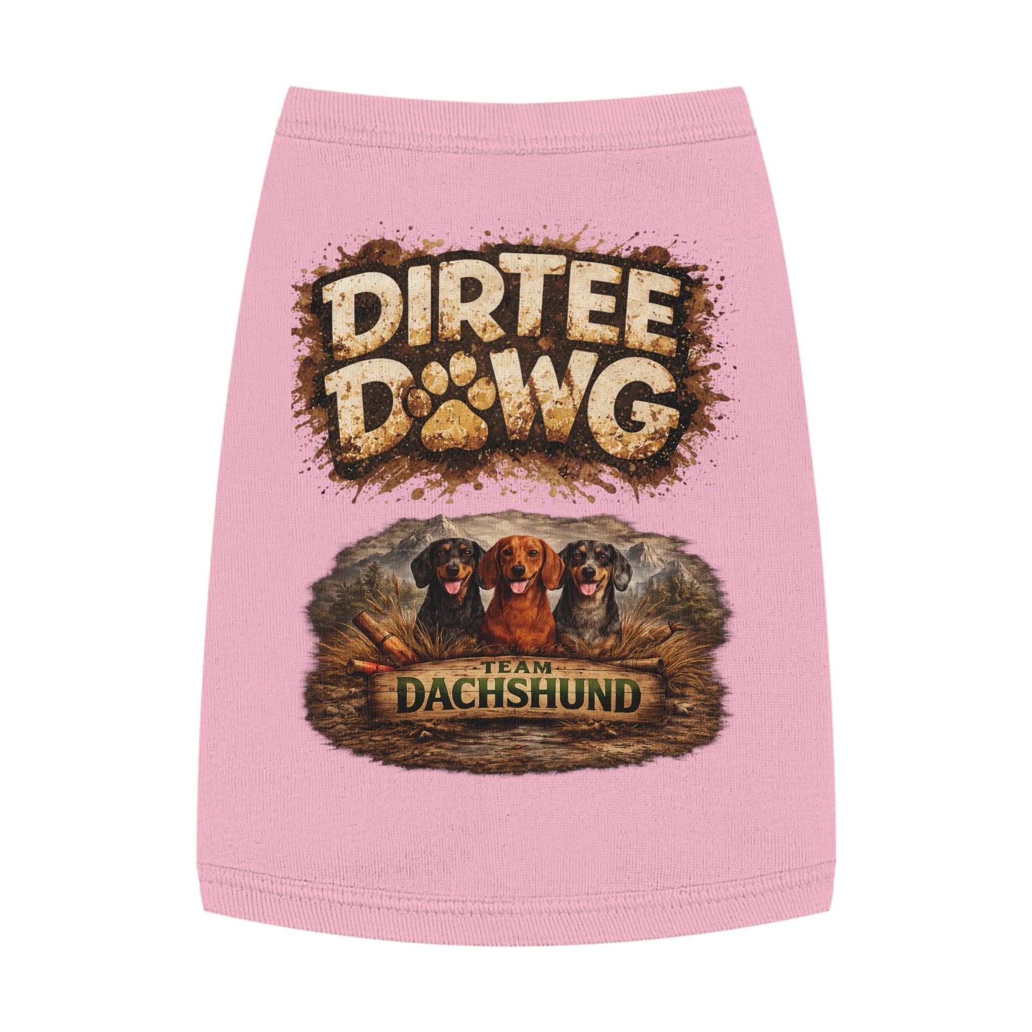 Team Dachshund Sweater | "Dirtee Dawg"