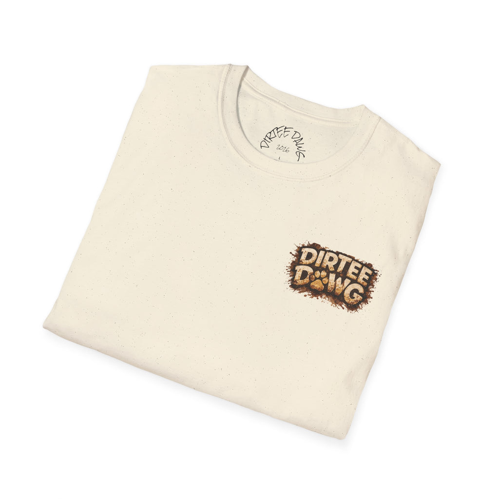 Slogan Tee "PAWS, BREATHE, LEAD" Graphic