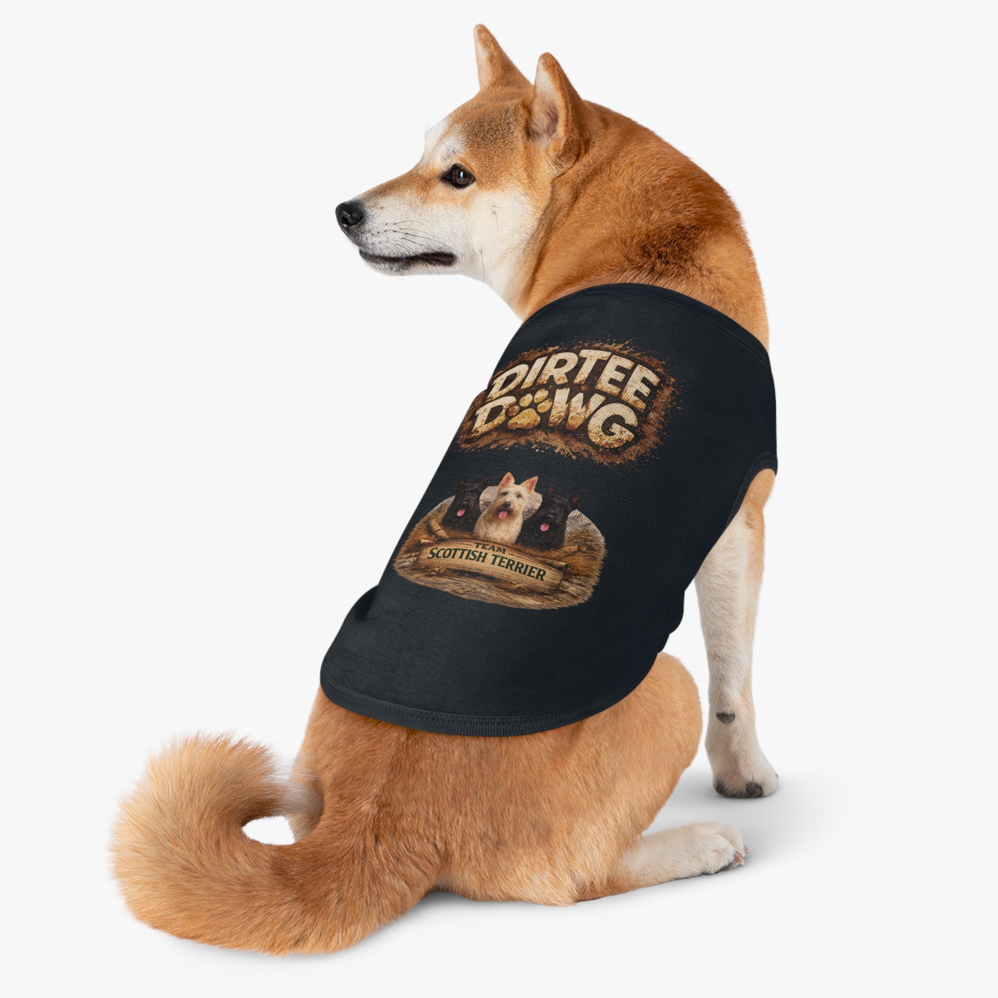 Dirtee Dawg Sweater Scottish Terrier