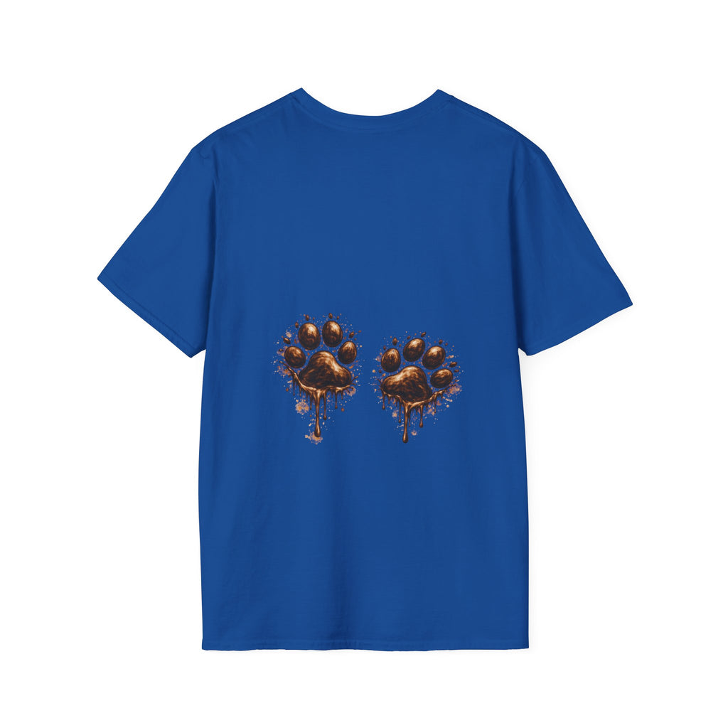 "DIRTY PAWS" Slogan Tee