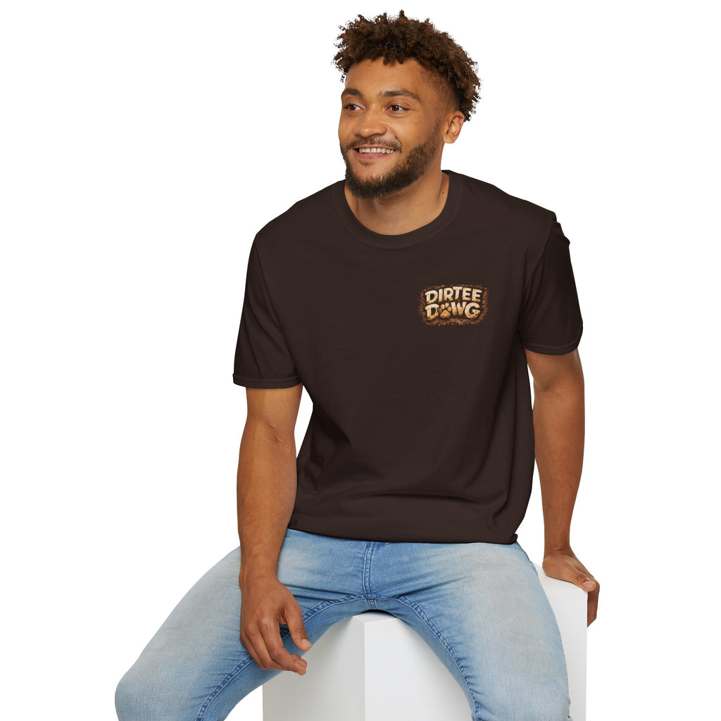Slogan Tee 'Dog Walking Is A Team Sport' Graphic