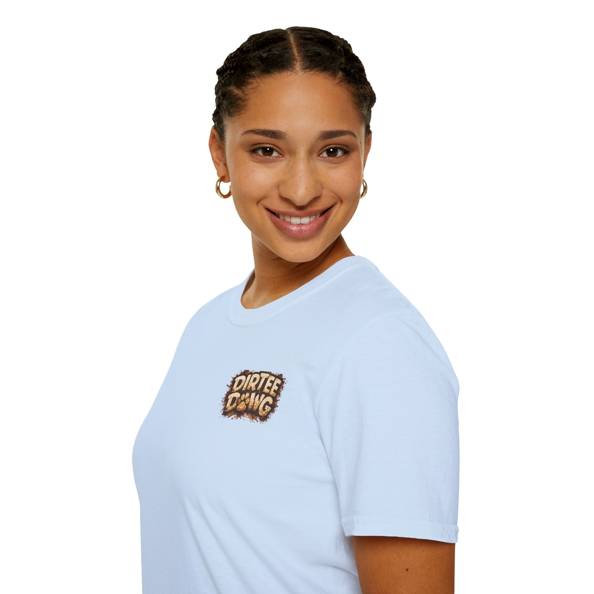 Slogan Tee 'Dog Walking Is A Team Sport' Graphic