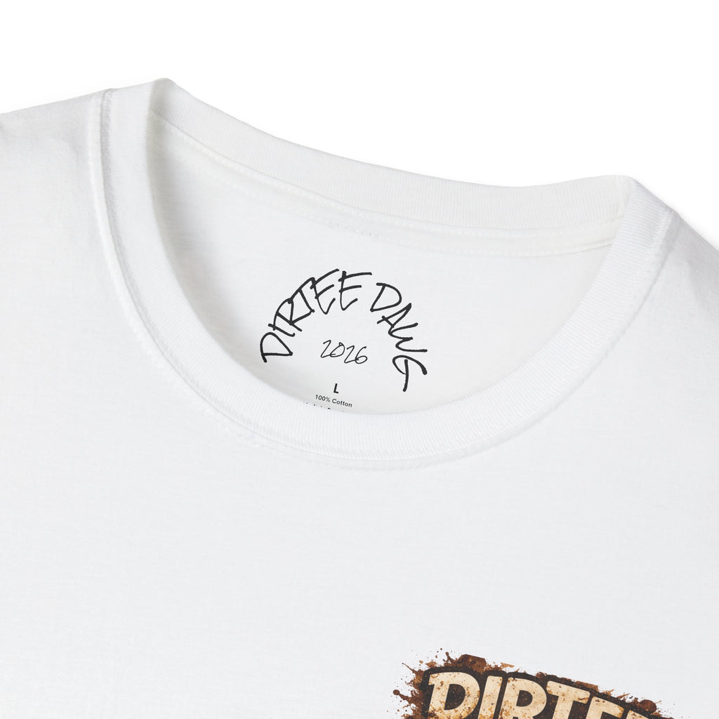 "DIRTY PAWS" Slogan Tee