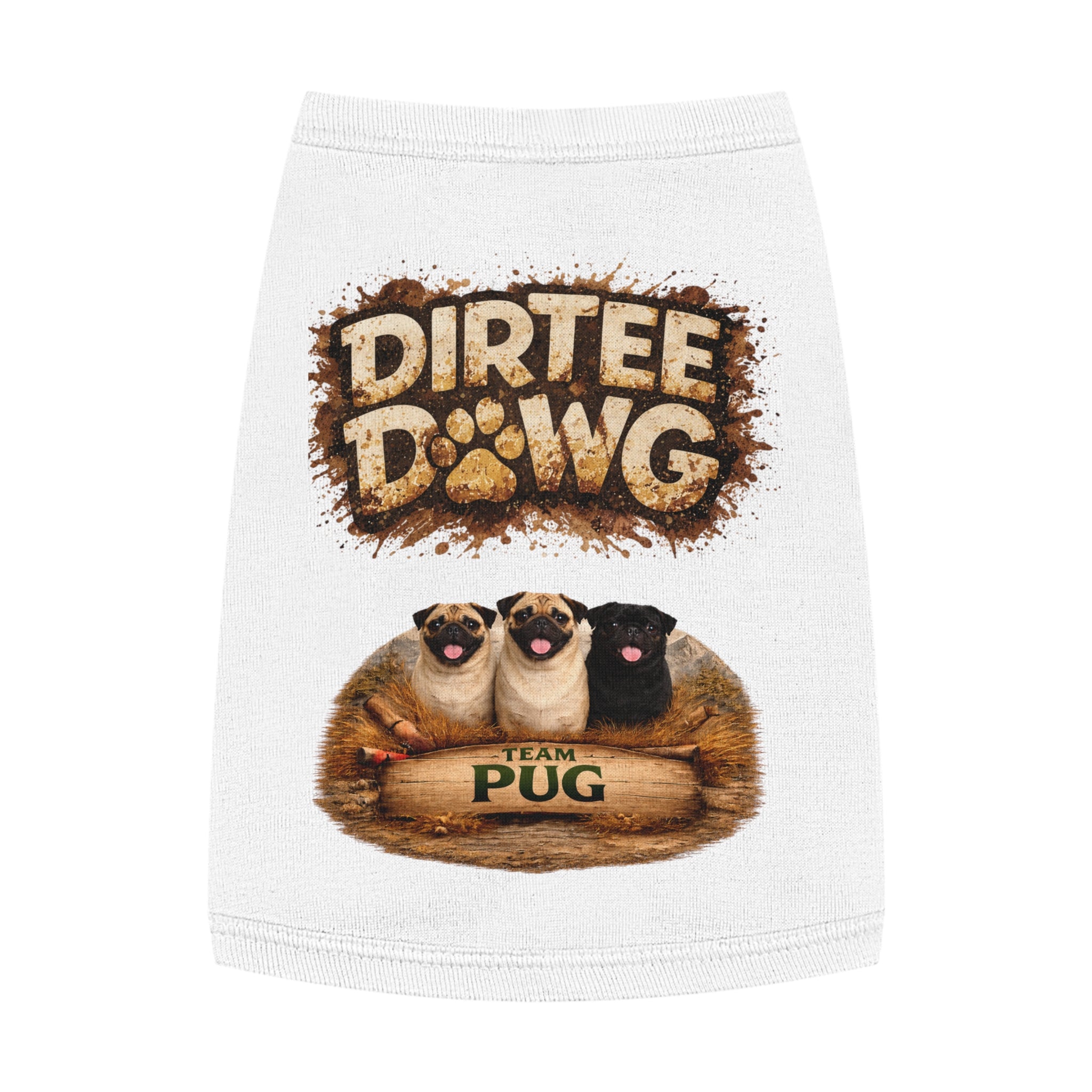 Dirtee Dawg Sweater Pug