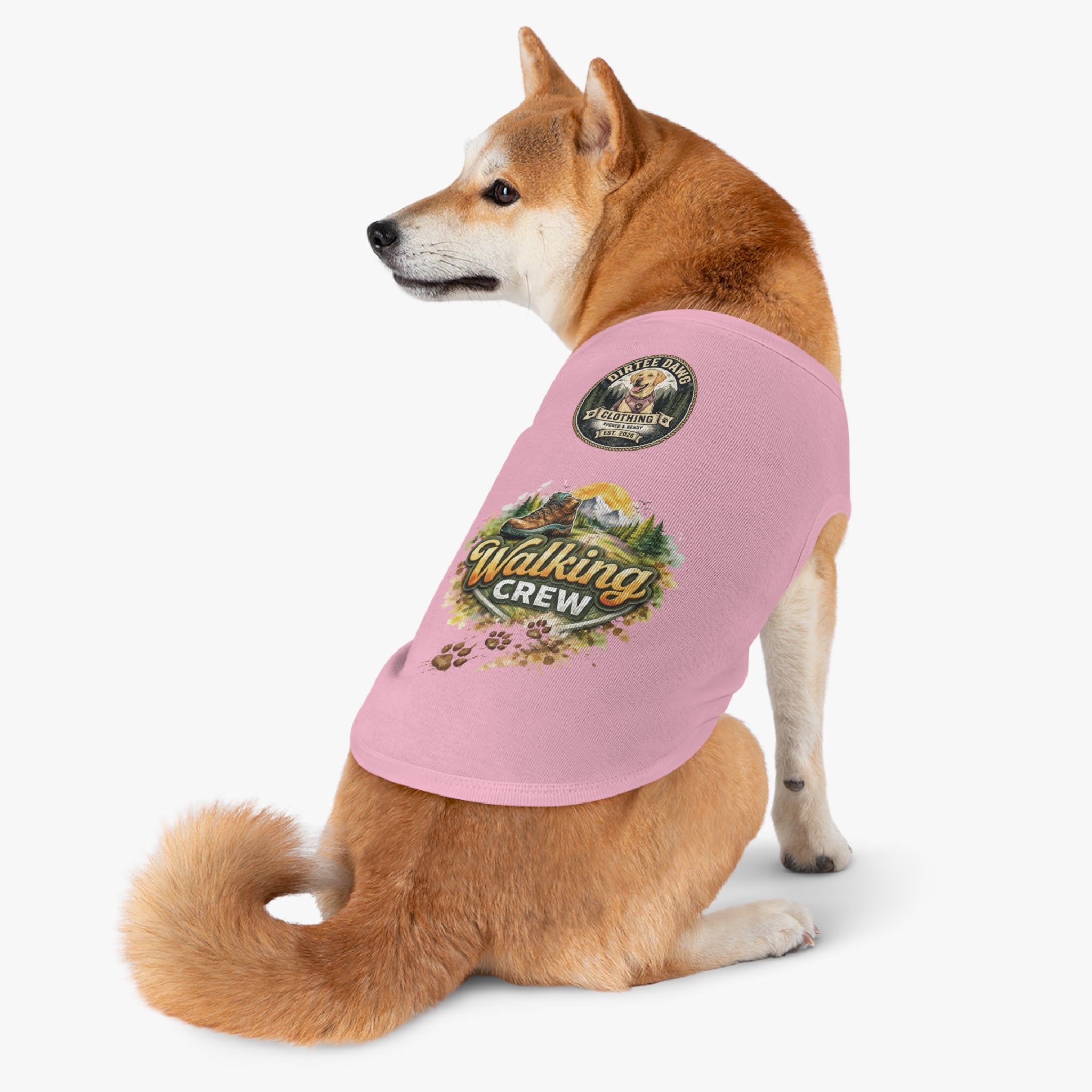 DAWG Sweater-Walking Crew Slogan