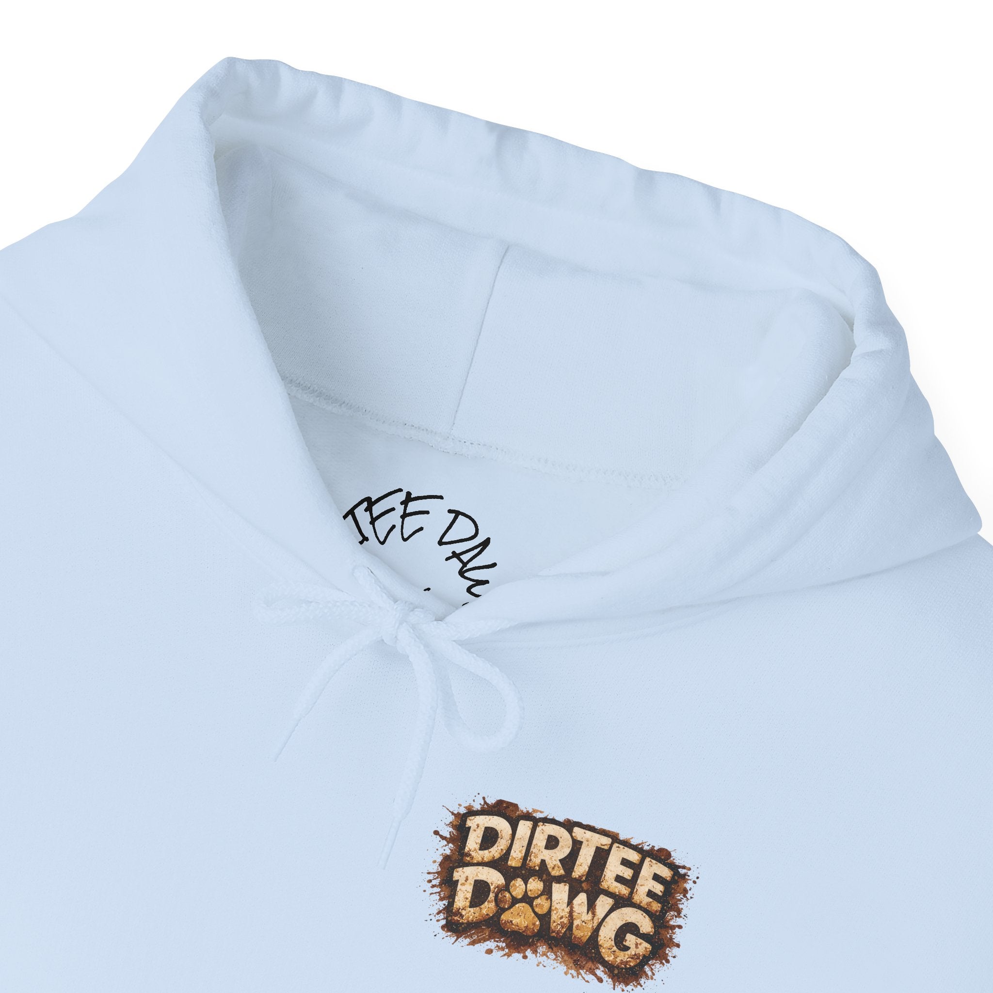 DIRTEE DAWG Logo & Sleeve Print Hoodie