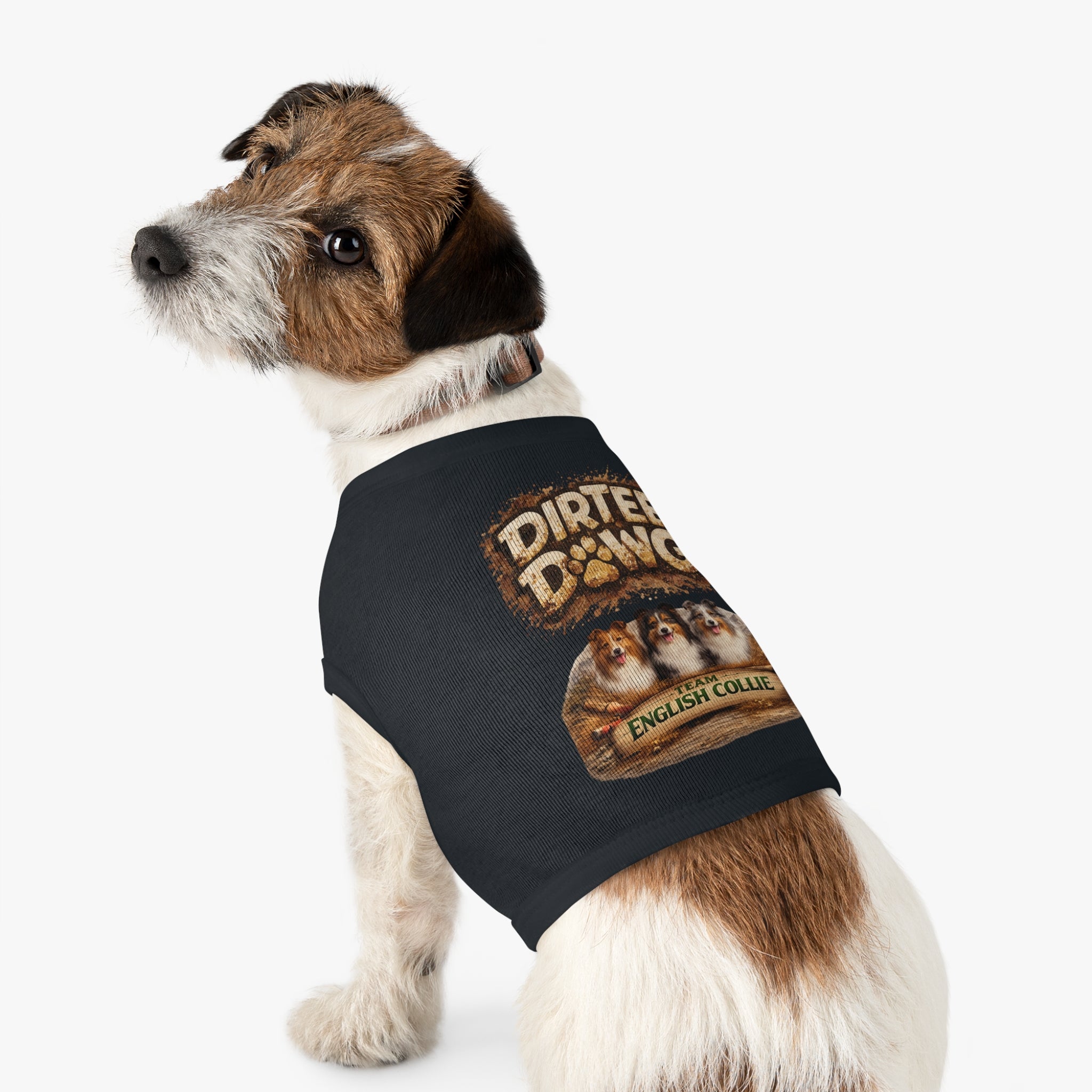 Dirtee Dawg Sweater  English Collie