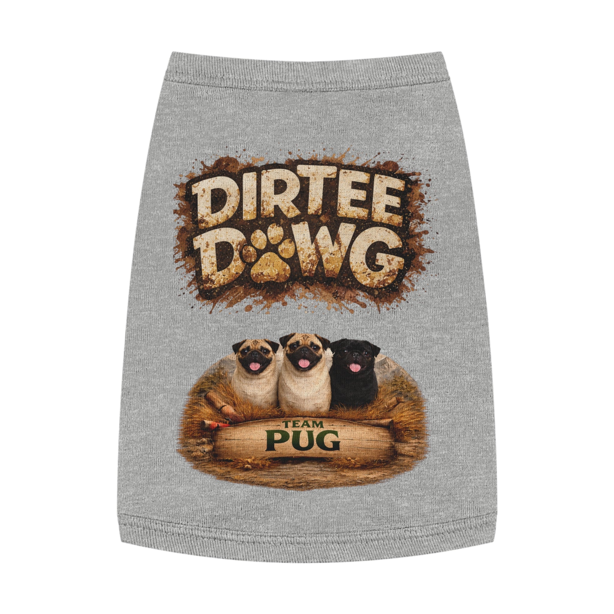 Dirtee Dawg Sweater Pug