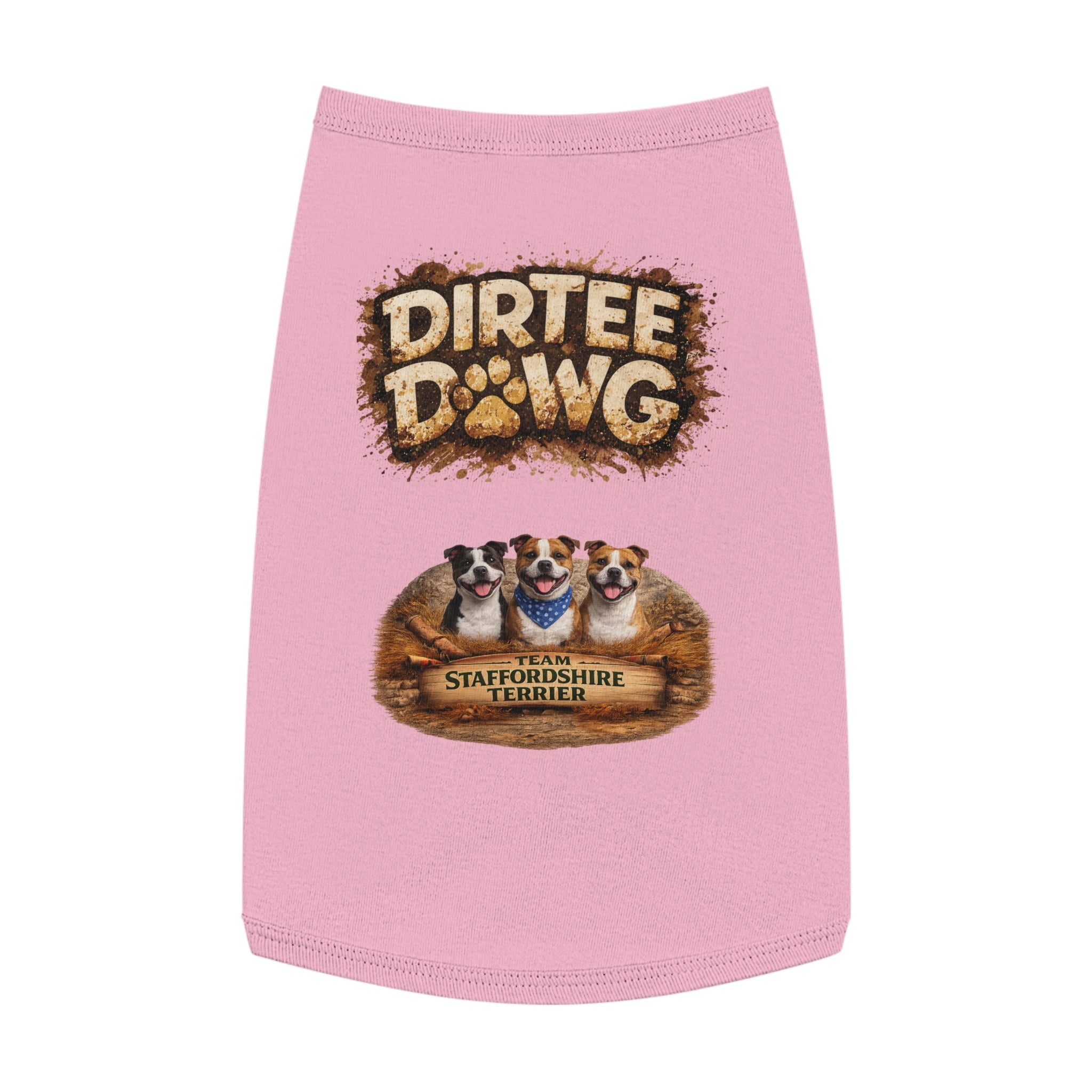 "Dirtee Dawg"  Sweater Staffordshire terrier