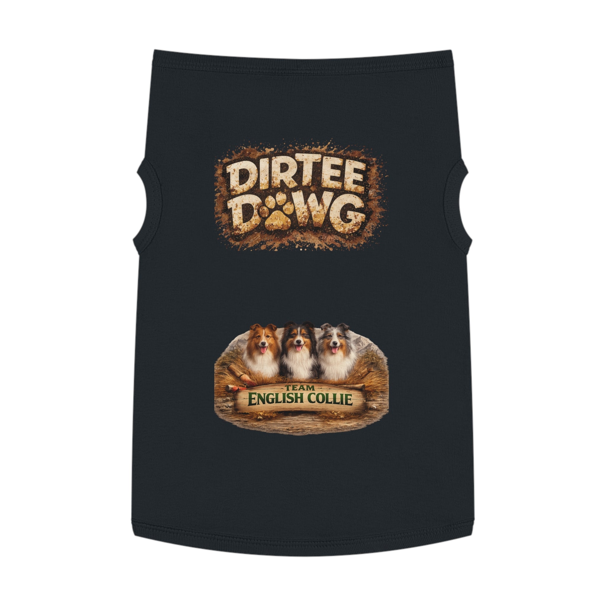 Dirtee Dawg Sweater  English Collie