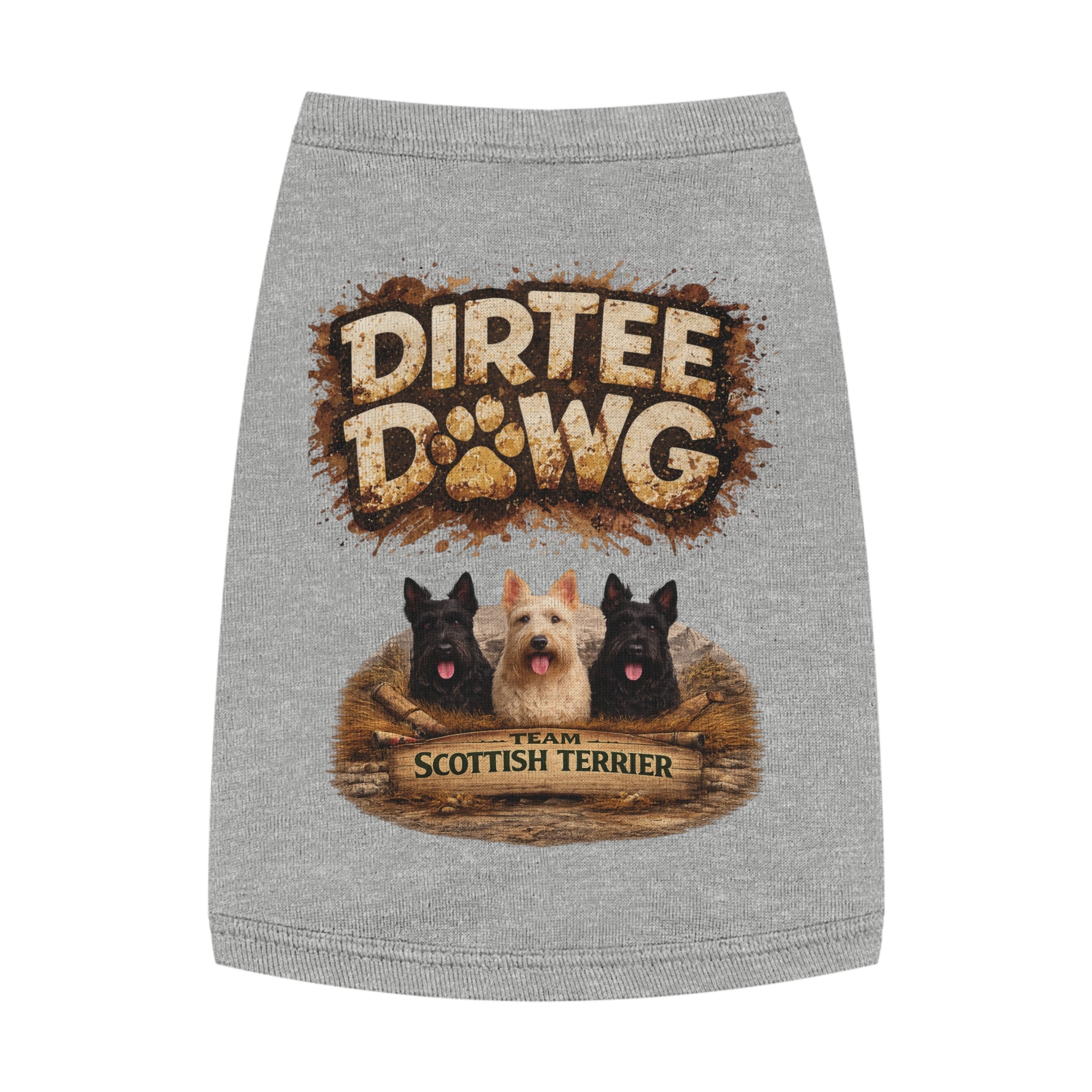 Dirtee Dawg Sweater Scottish Terrier