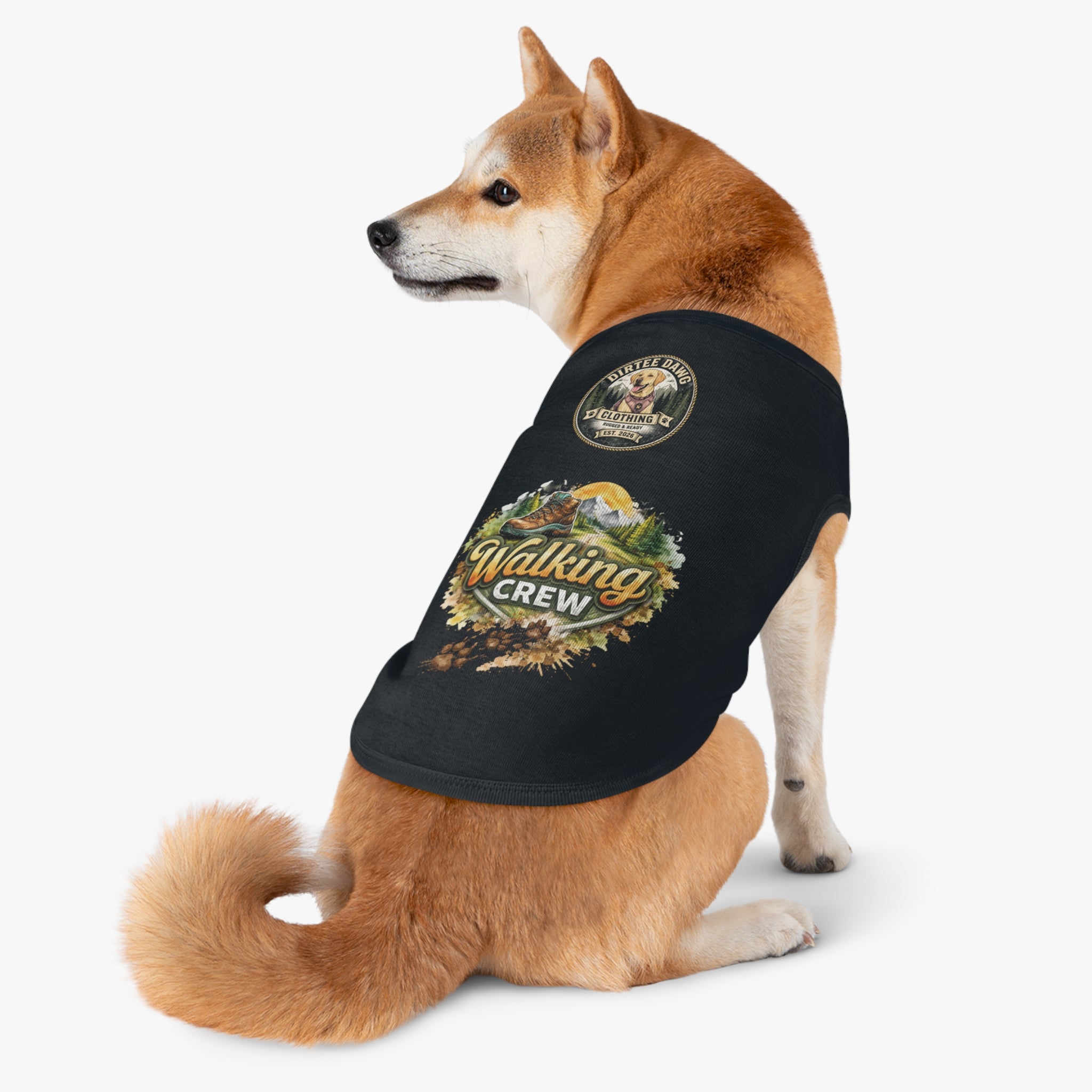 DAWG Sweater-Walking Crew Slogan