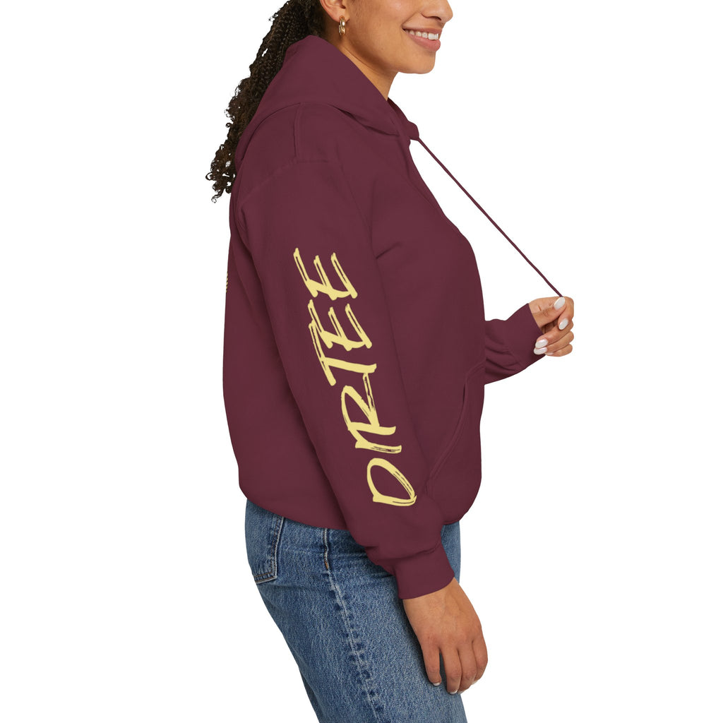 DIRTEE DAWG Logo & Sleeve Print Hoodie