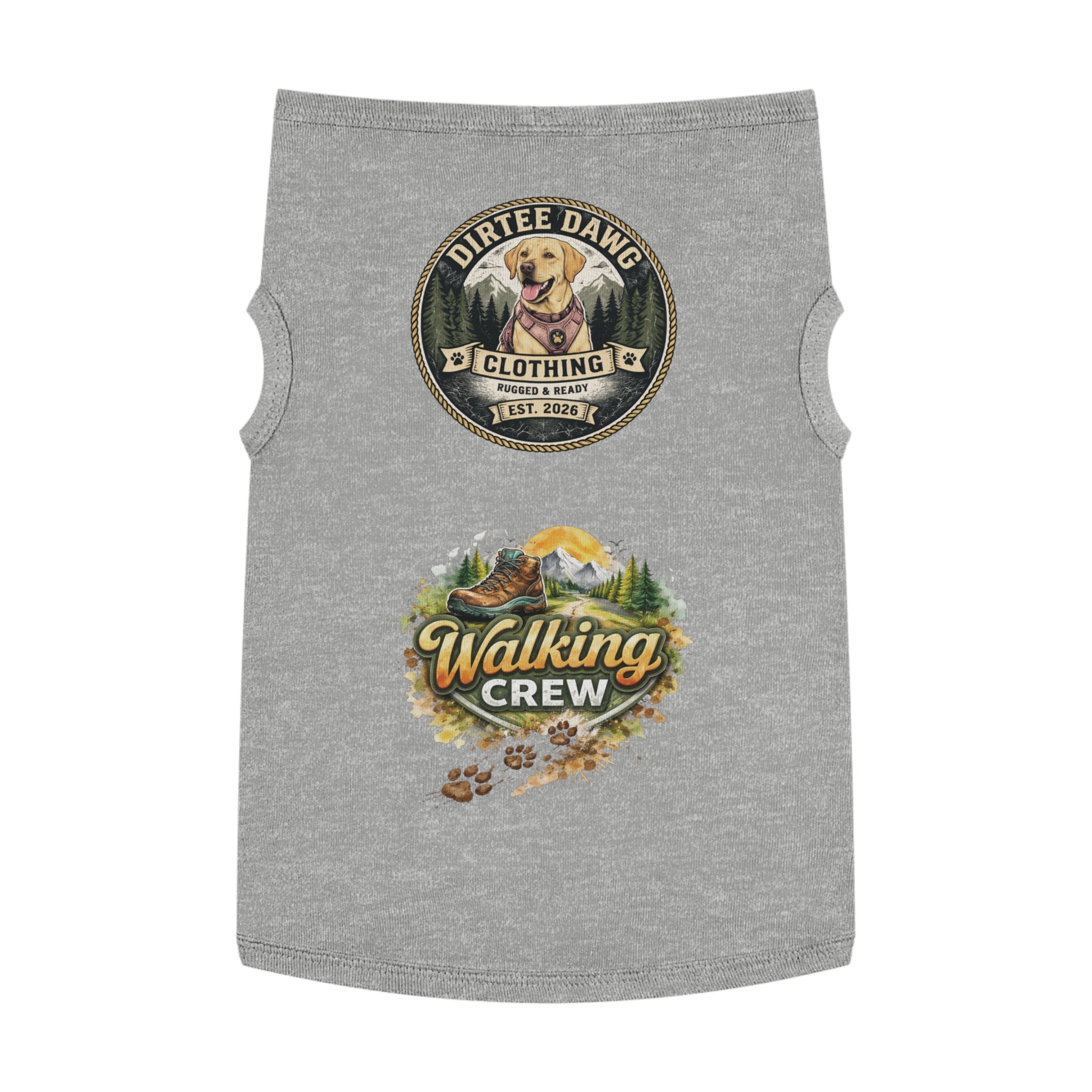 DAWG Sweater-Walking Crew Slogan