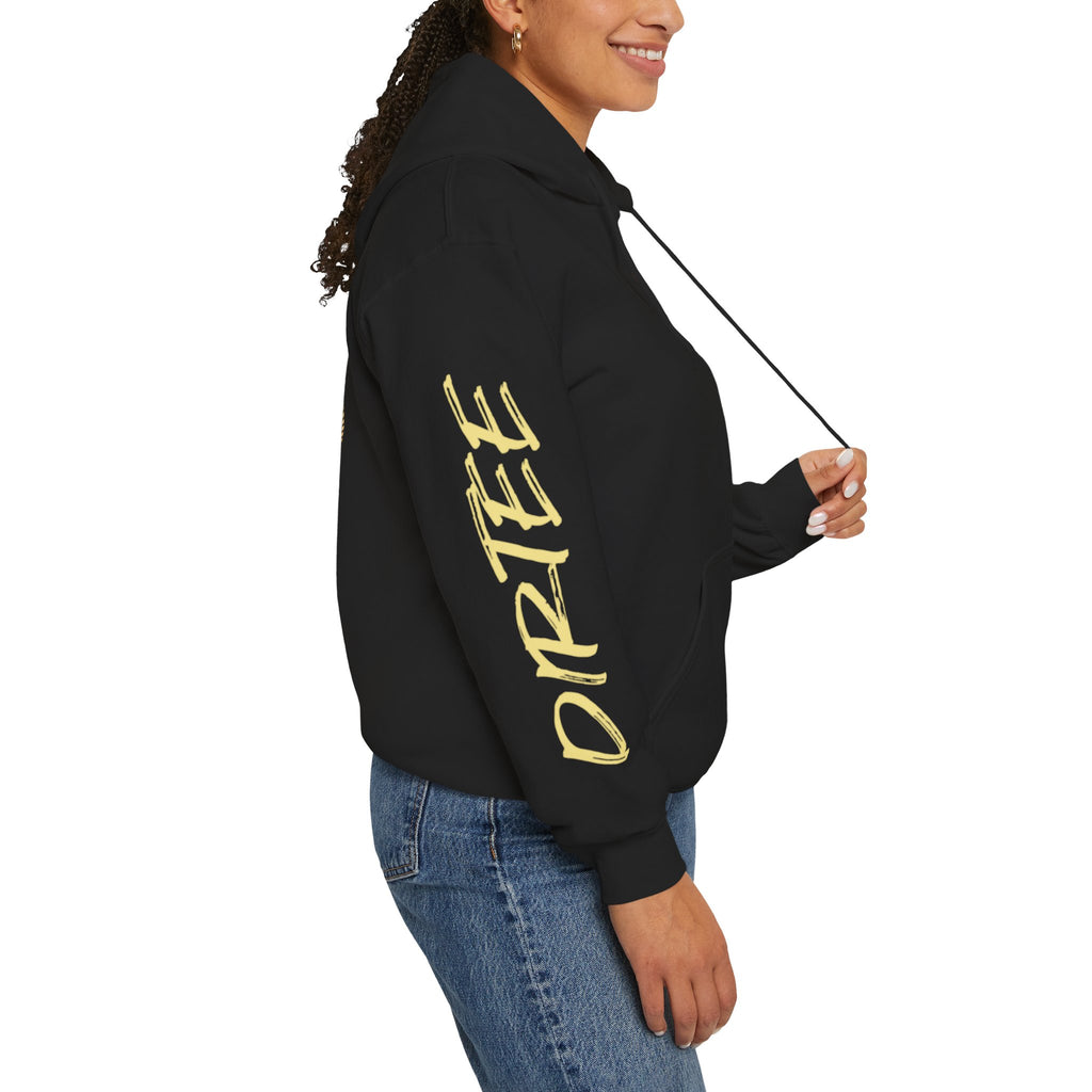 DIRTEE DAWG Logo & Sleeve Print Hoodie